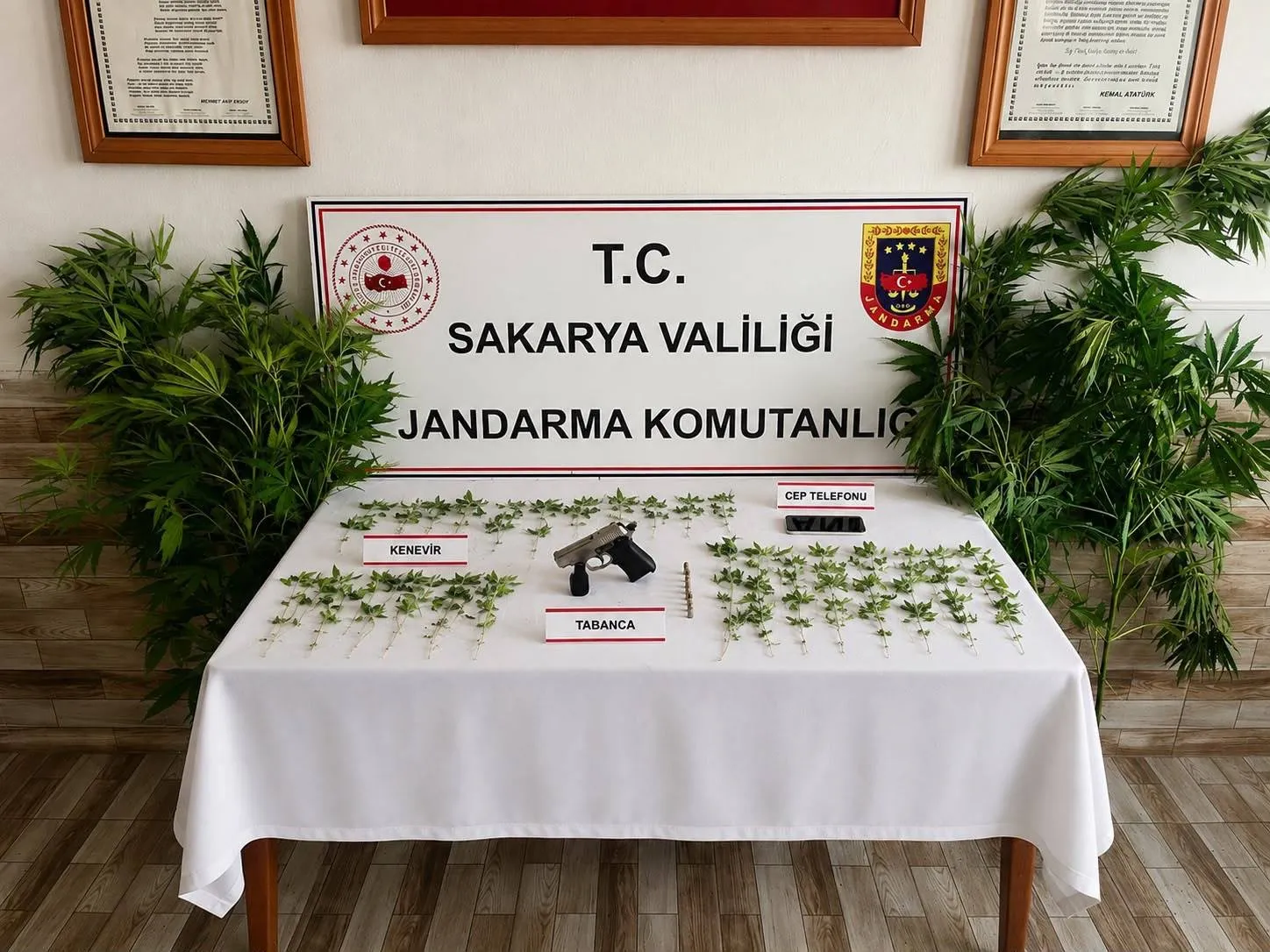 Sakarya jandarmasından zehir tacirlerine eş zamanlı darbe