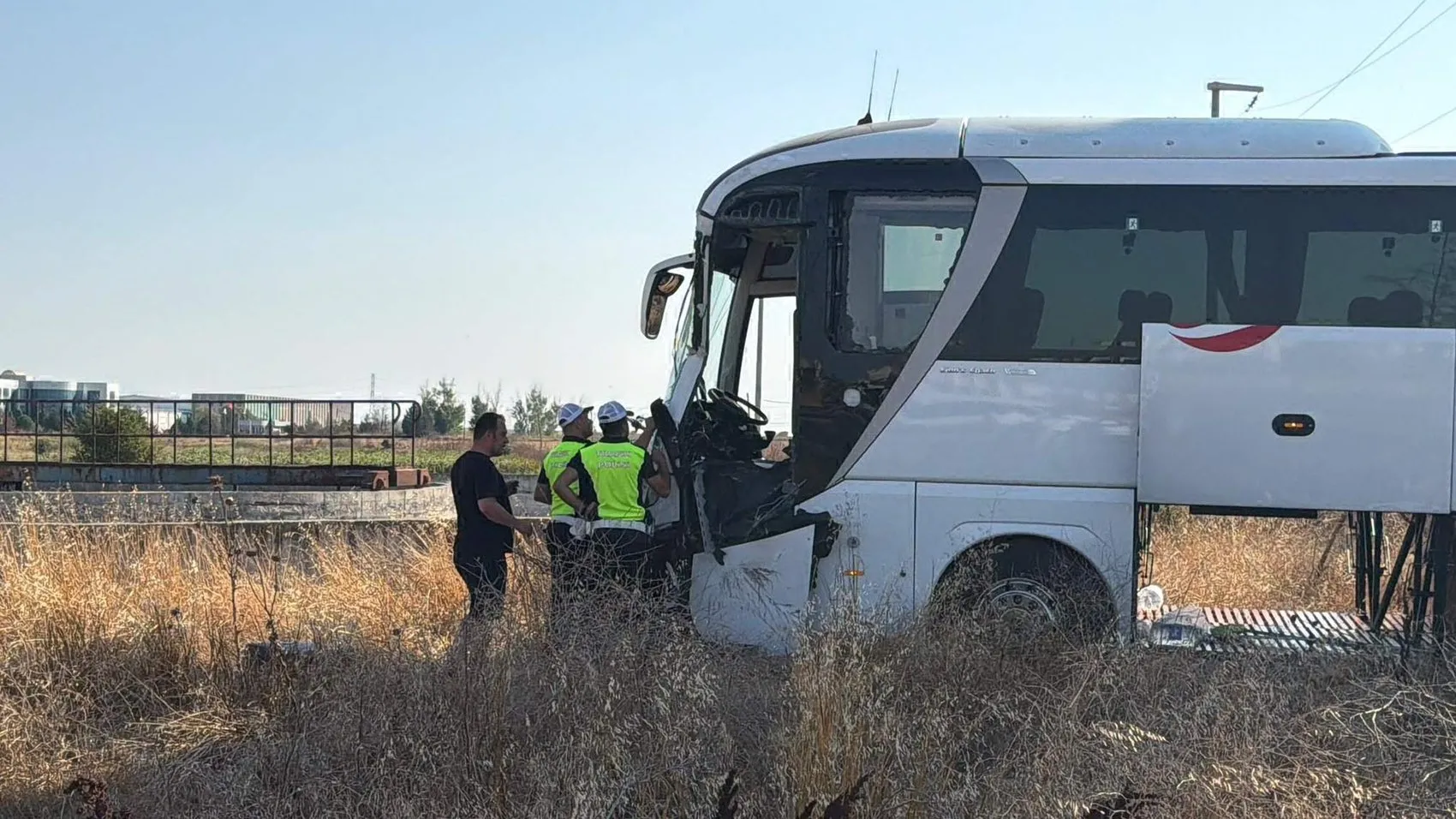 Tekirdağ Ergene yolunda zincirleme kaza 29 yaralı