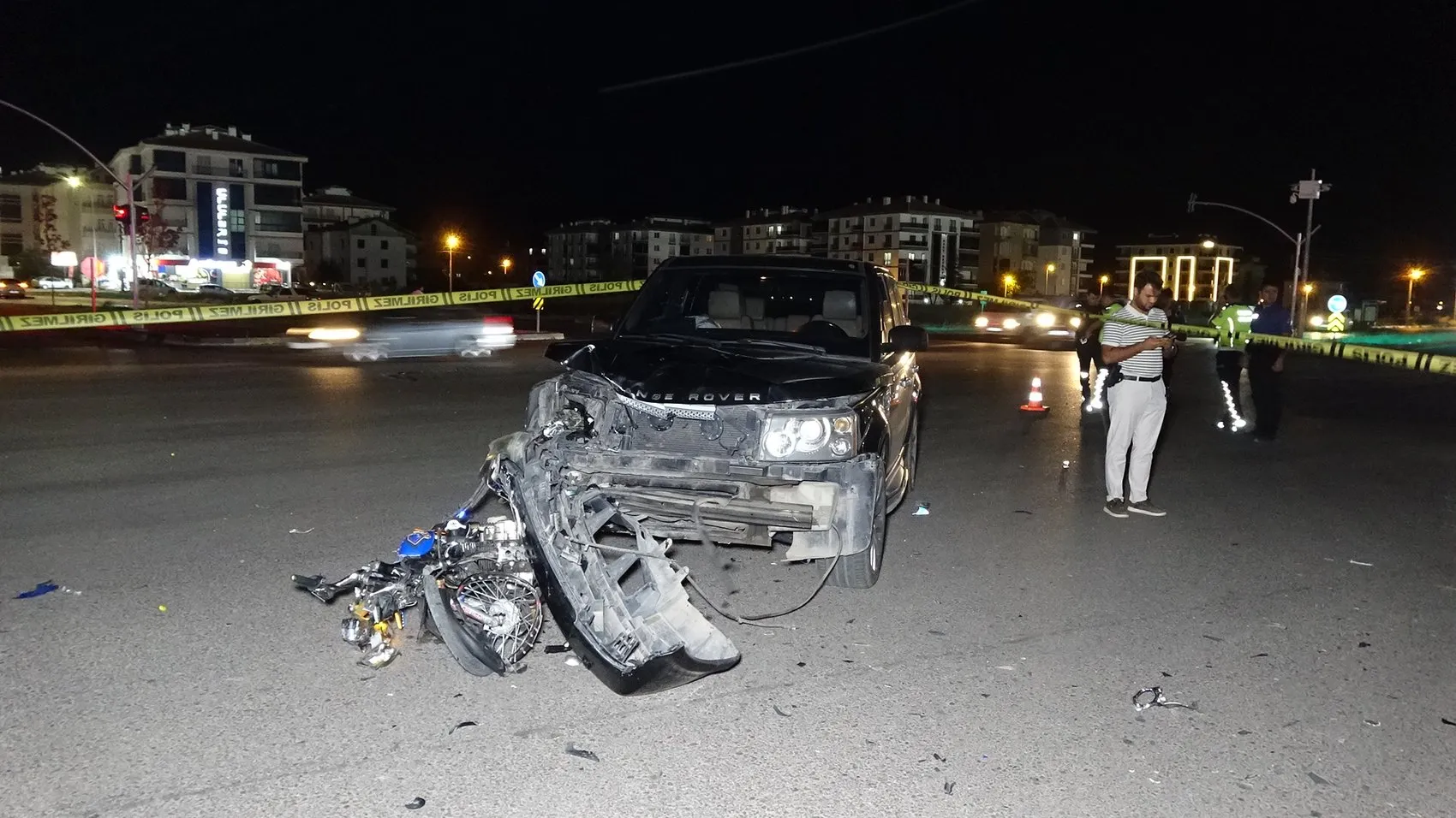 Aksaray'da polisten kaçan genç motosiklet kazasında hayatını kaybetti