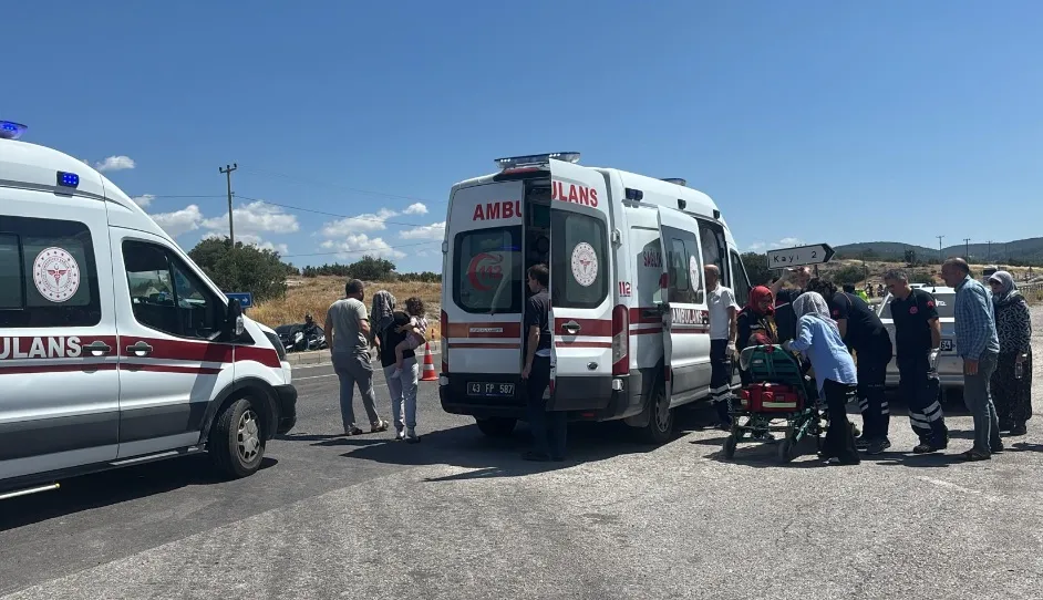 Kütahya Tavşanlı kara yolunda feci kaza
