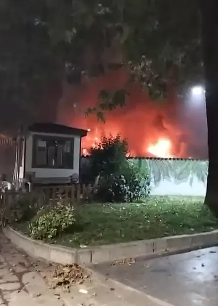 Tokat'ta asırlık Pervane Hamamı'nda yangın paniği