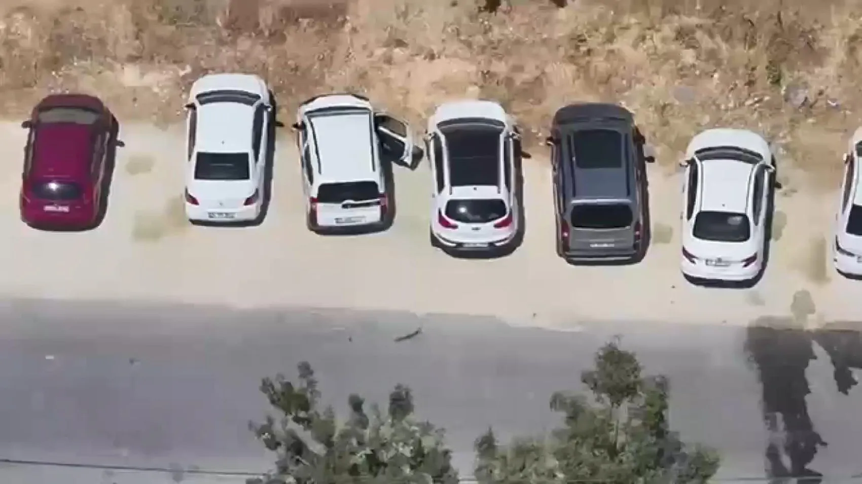 Büyükçekmece sahilinde hırsızlık yapan ikiliye dronlu suçüstü