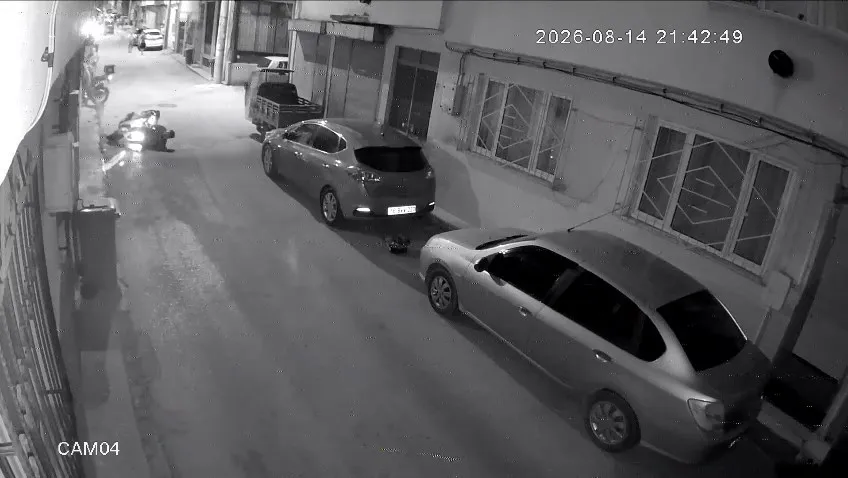 Bursa'da acil ihbara giden polis motosikleti kaza yaptı