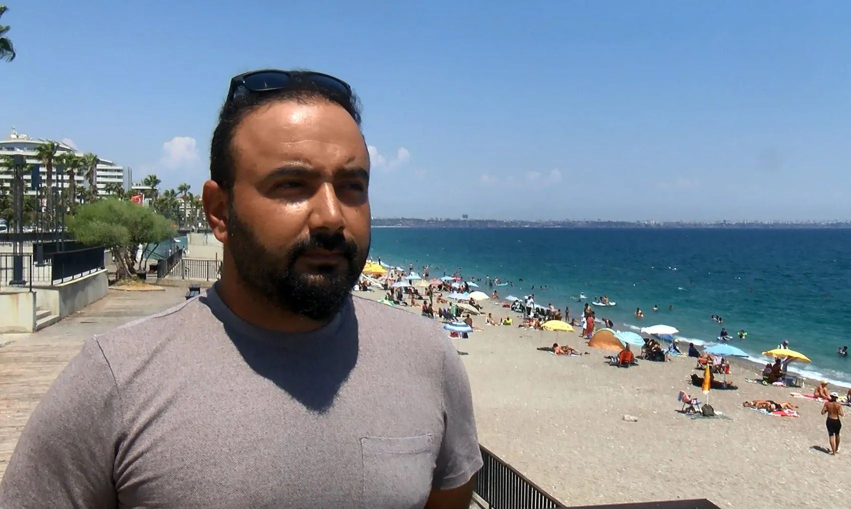 Konyaaltı Sahili’nde tehlikeli eksiklik