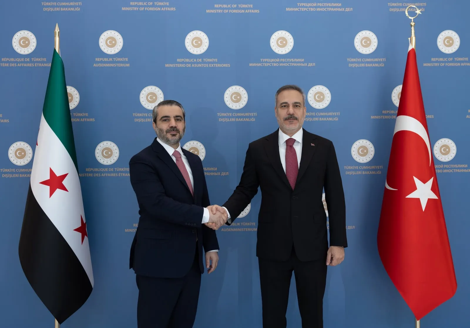 Hakan Fidan ve Suriyeli mevkidaşı Ankara'da masaya oturdu
