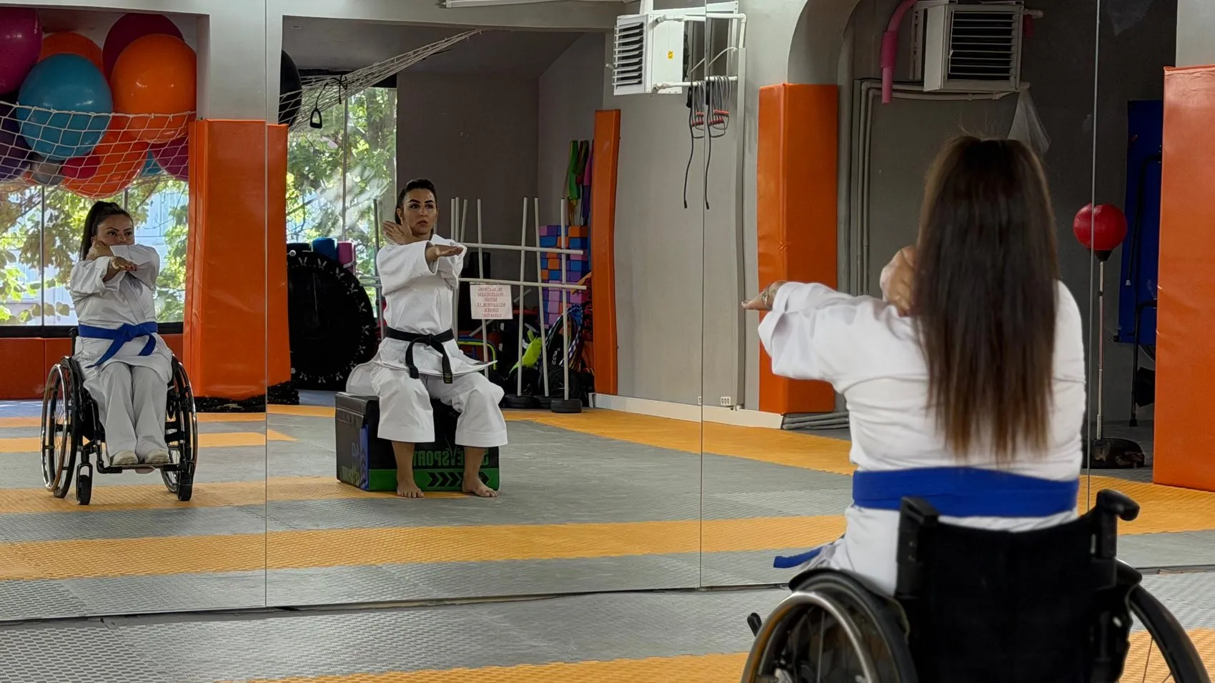 Engelleri sporla yıkan Şerife şimdi anne olmaya hazırlanıyor