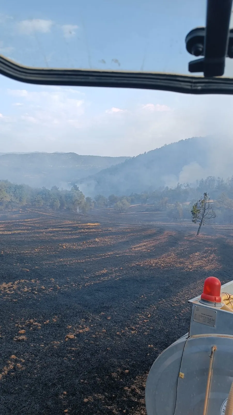Bolu Göynük ormanlarında çıkan yangın ekipleri harekete geçirdi