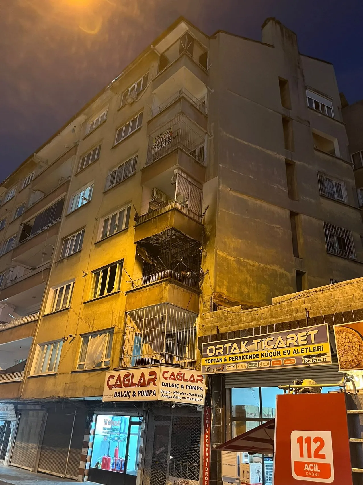 Gaziantep'te ev yangını faciayla bitti