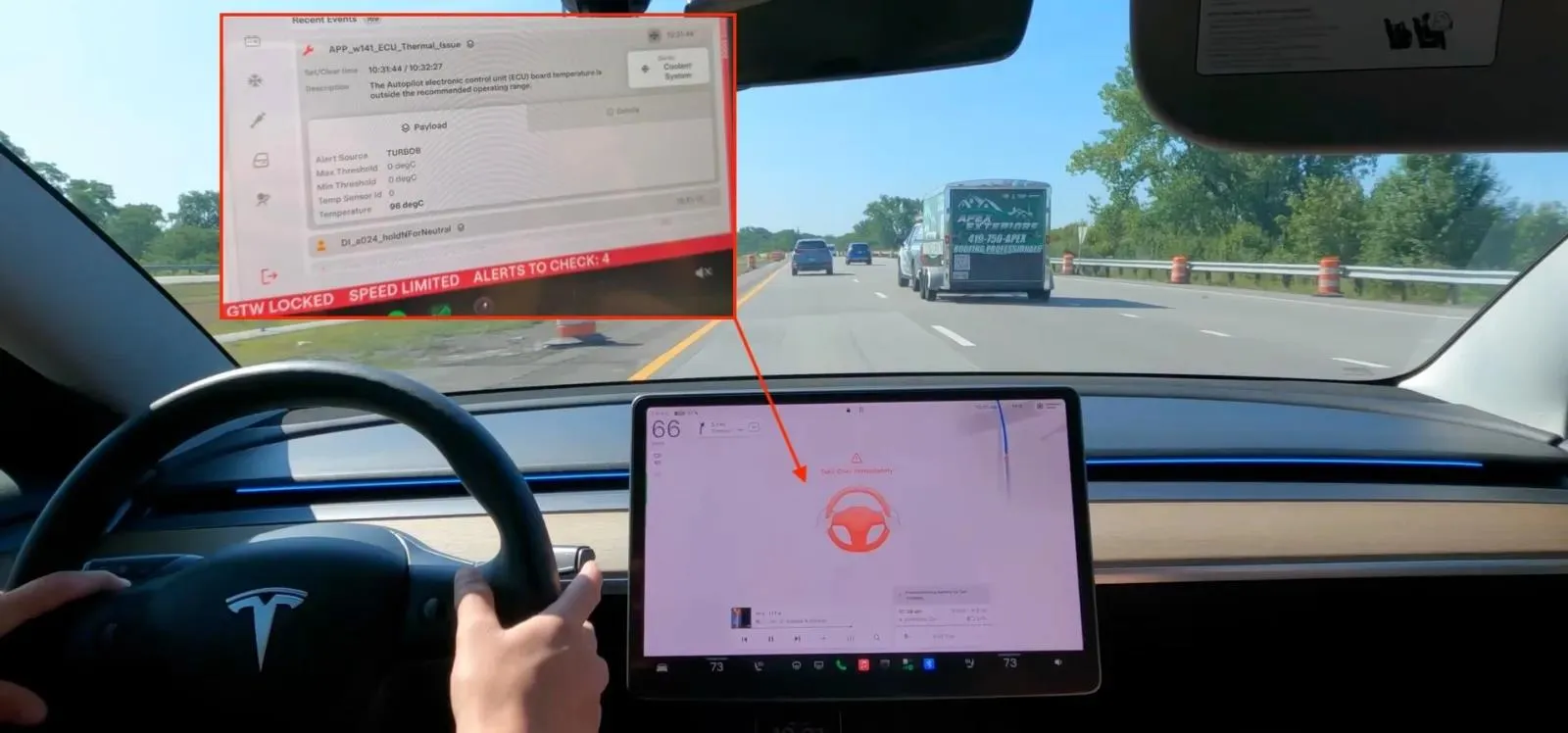 FSD v14 Lite sonrası eski Tesla araçlarında arızalar arttı