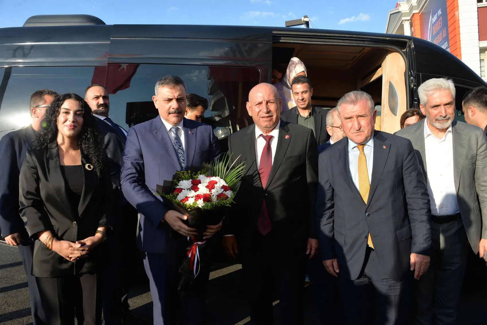 Bakanlar Diyarbakırda maç öncesi mesai yaptı