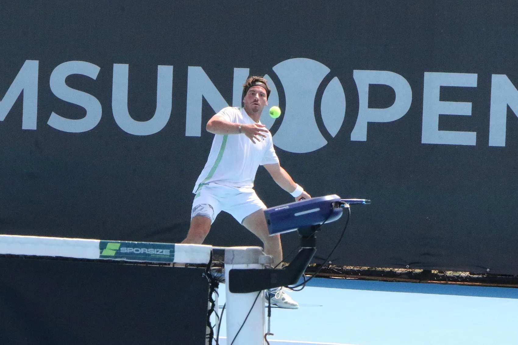 Samsun’da tenis heyecanı Gabriel Debru ile zirveye ulaştı