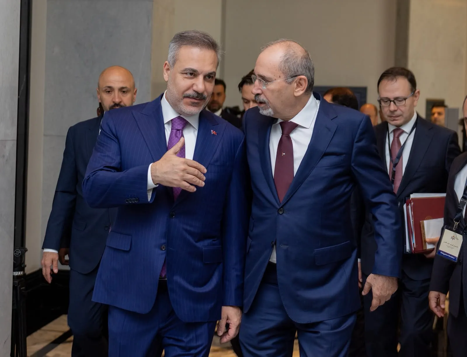 Dışişleri Bakanı Hakan Fidan Amman'da diplomatik temaslarda bulundu