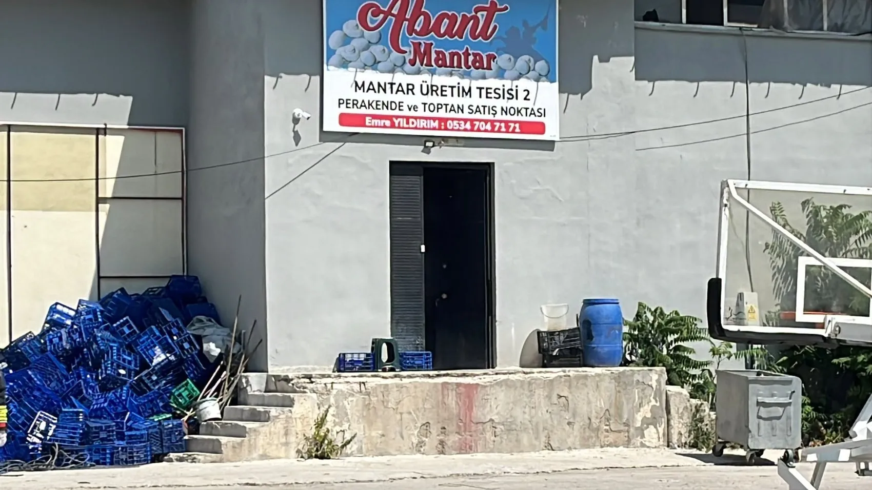 Bolu'da mantar tesisindeki duman itfaiyeyi harekete geçirdi