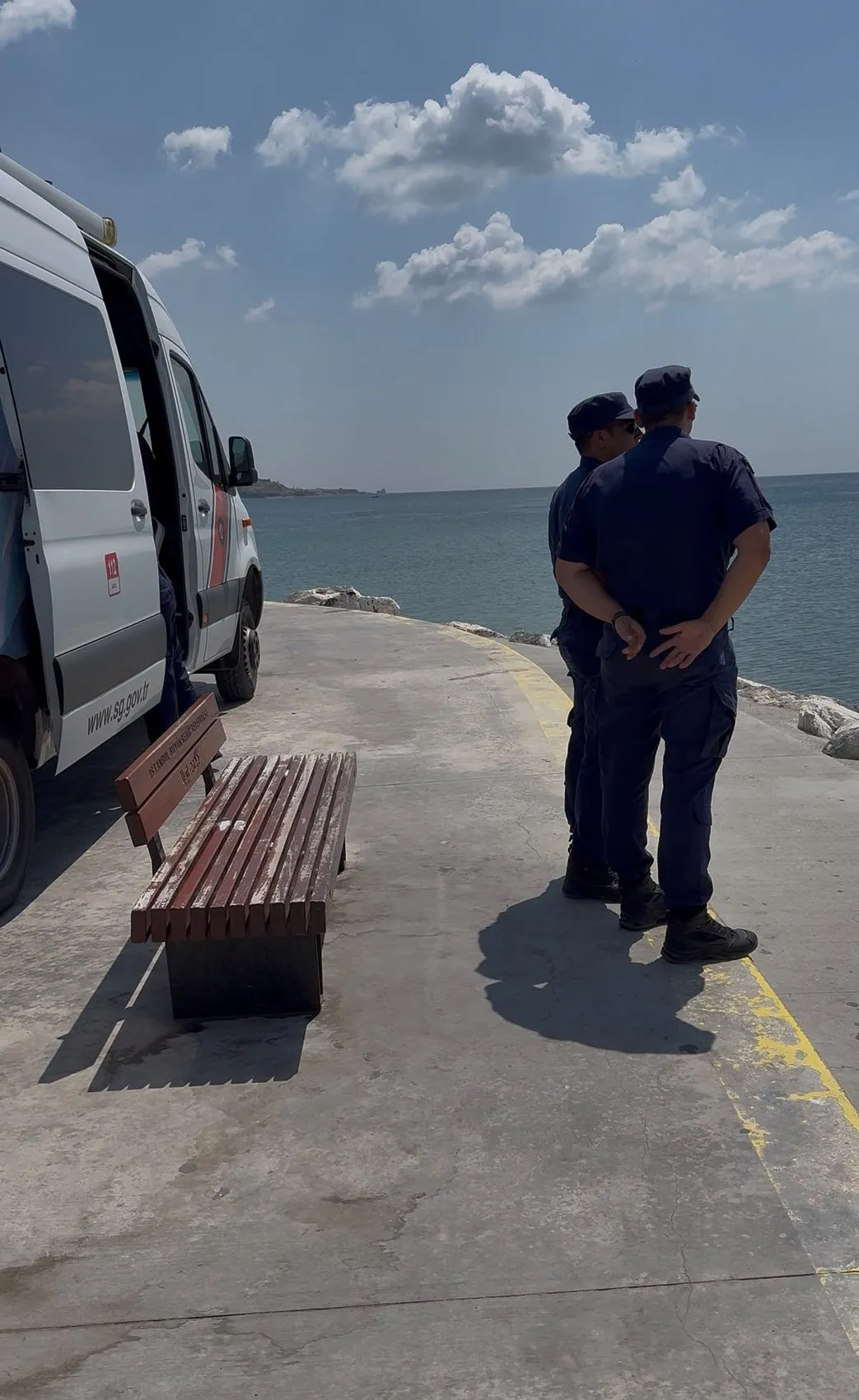 Büyükçekmece sahilinde kayıp şahıs için seferberlik