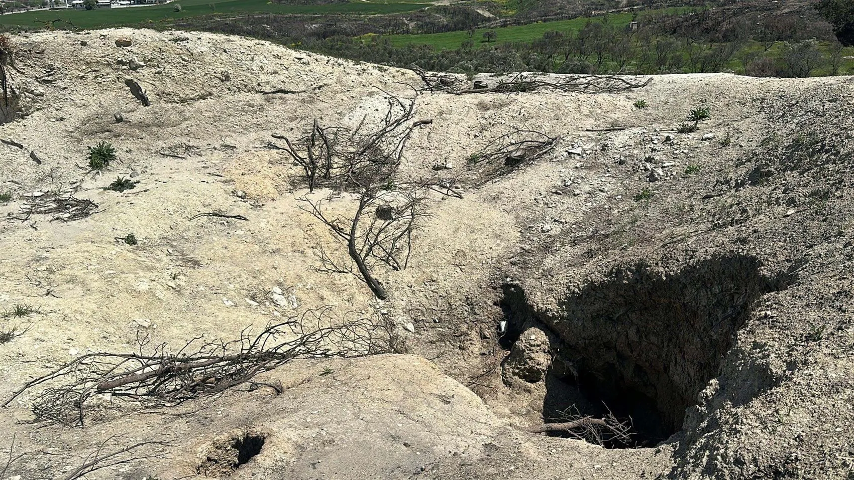 Çanakkale’deki yangın izleri tarihe açılan kapı oldu