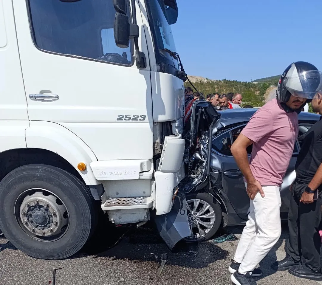 Bursa'daki kaza sonrası acı veda