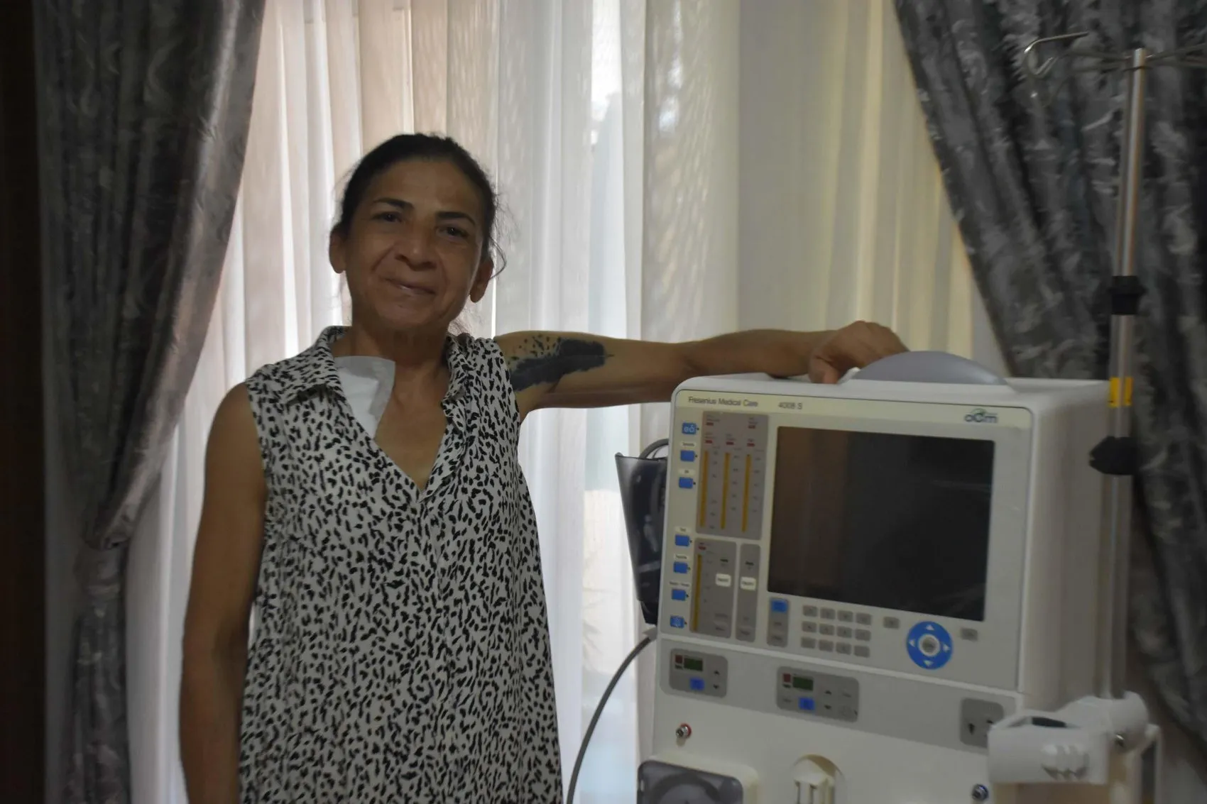 İzmirli hastanın evine diyaliz cihazı kuruldu