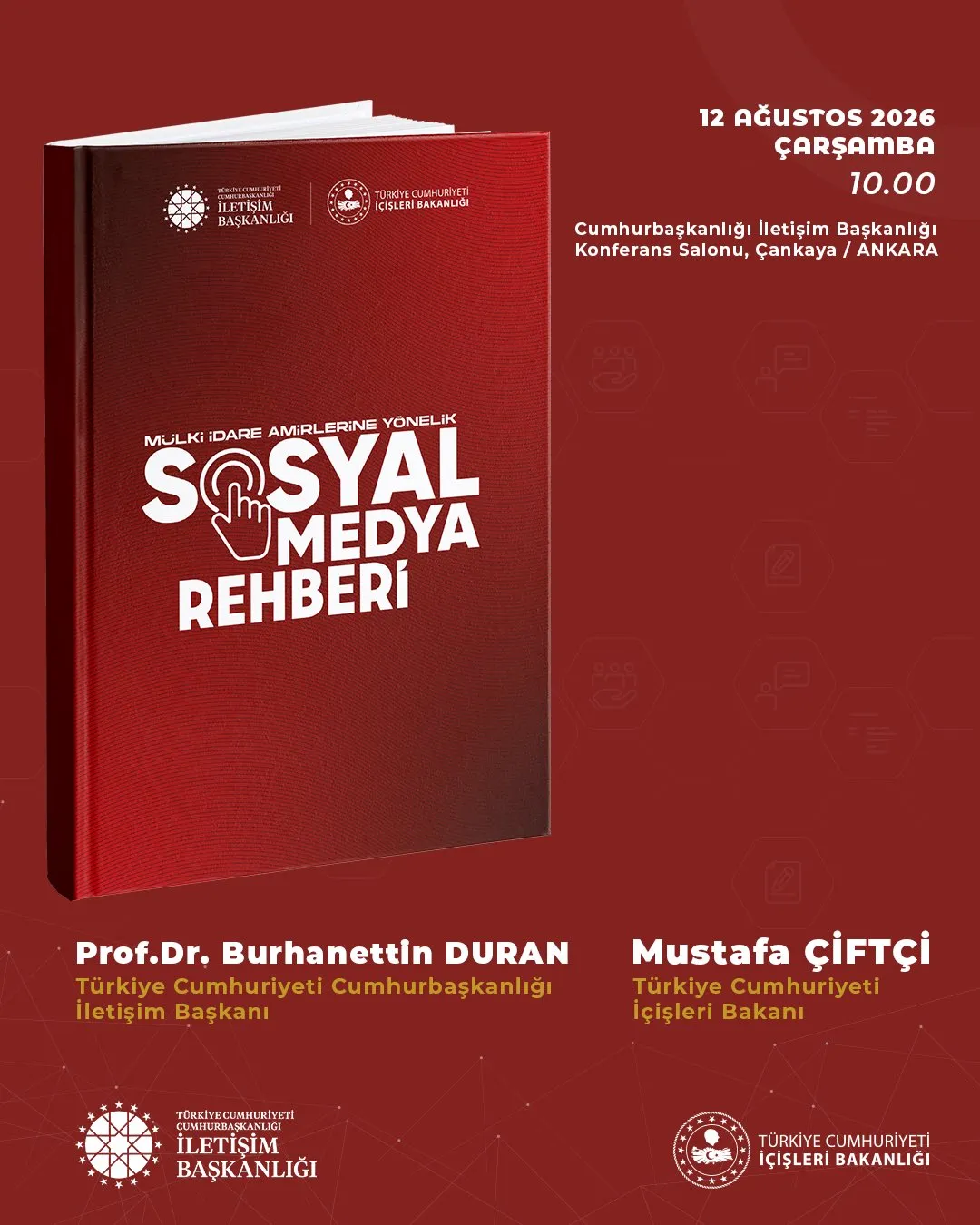 Valilere ve kaymakamlara sosyal medya rehberi geliyor