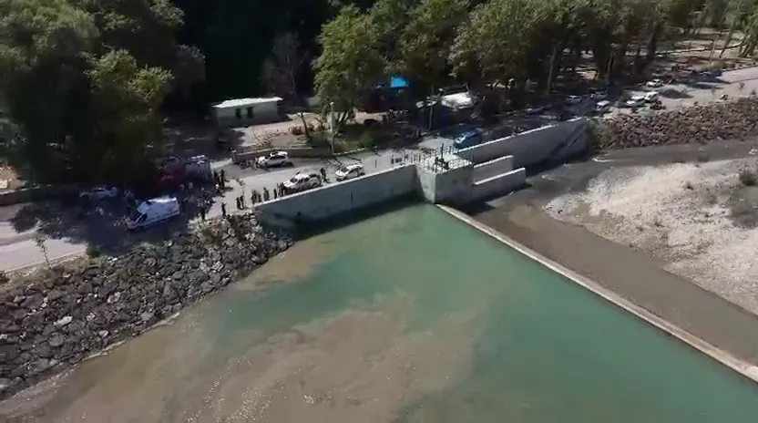 Düzce'de serinlemek isteyen çocuğun kalbi suyun içinde durdu