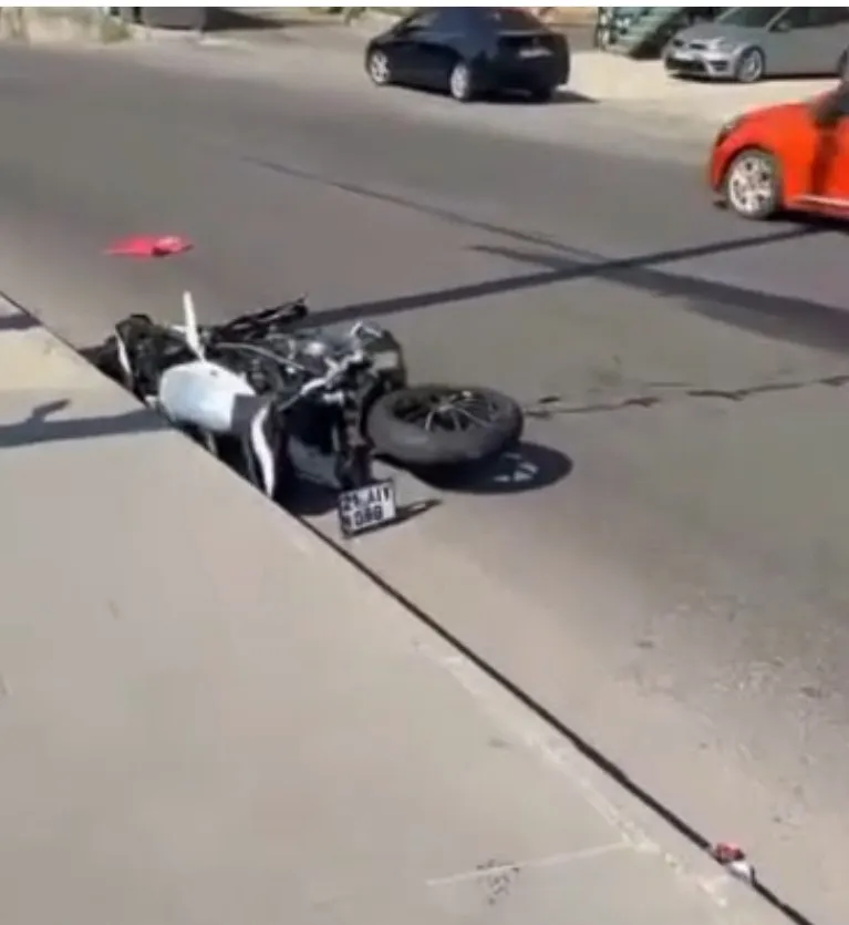 Diyarbakır'da motosiklet kazası Bir sürücü hayatını kaybetti