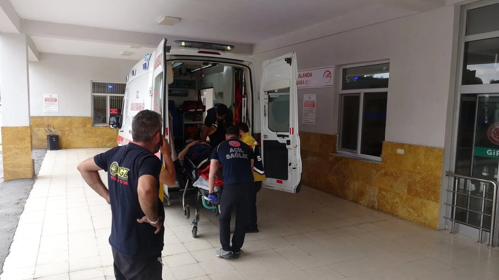 Sivas yolunda minibüs dehşeti