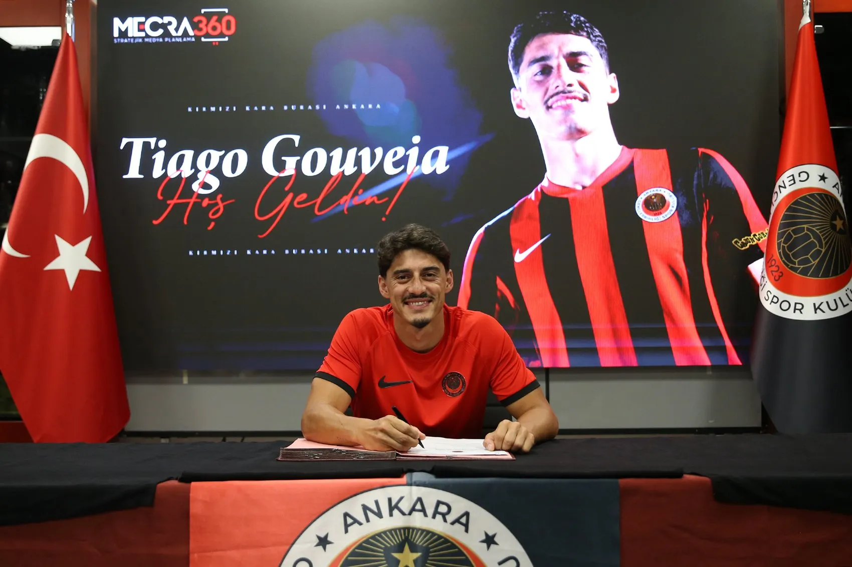 Gençlerbirliği Portekizli kanat oyuncusu Tiago Gouveia'yı renklerine bağladı