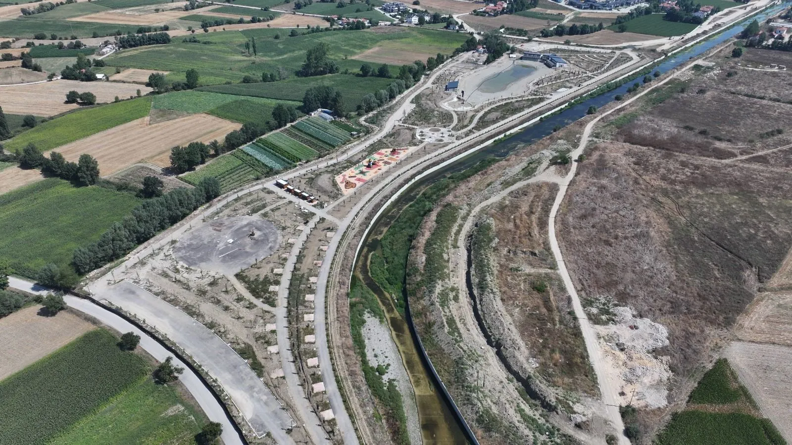 Bolu'da Cumhuriyet Parkı'nın ilk etabı yıl sonuna kadar açılacak