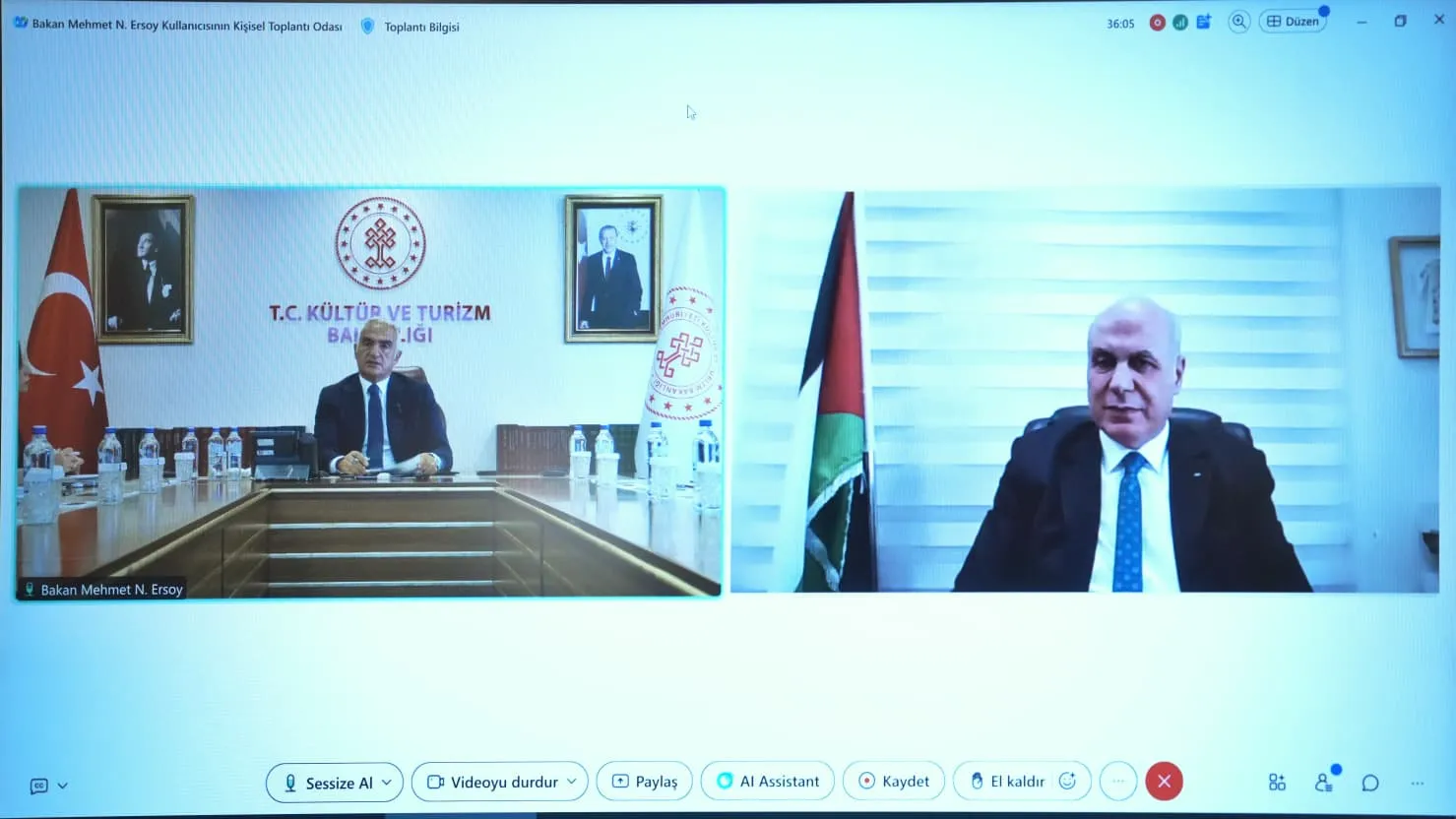 Ankara ve Ramallah arasında kültür köprüsü: Ortak miras için yeni dönem