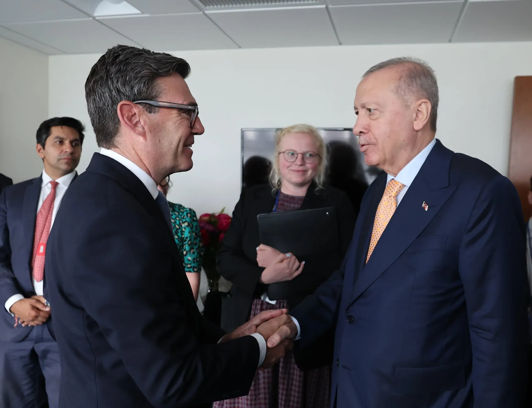 New York'ta kritik zirve: Erdoğan ve Burnham'dan stratejik görüşme
