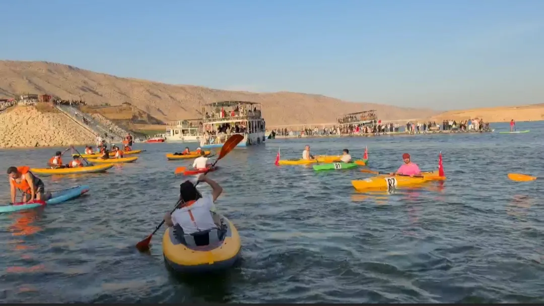12 bin yıllık tarihin sularla buluştuğu gün: Hasankeyf'te adrenalin ve kültür şöleni
