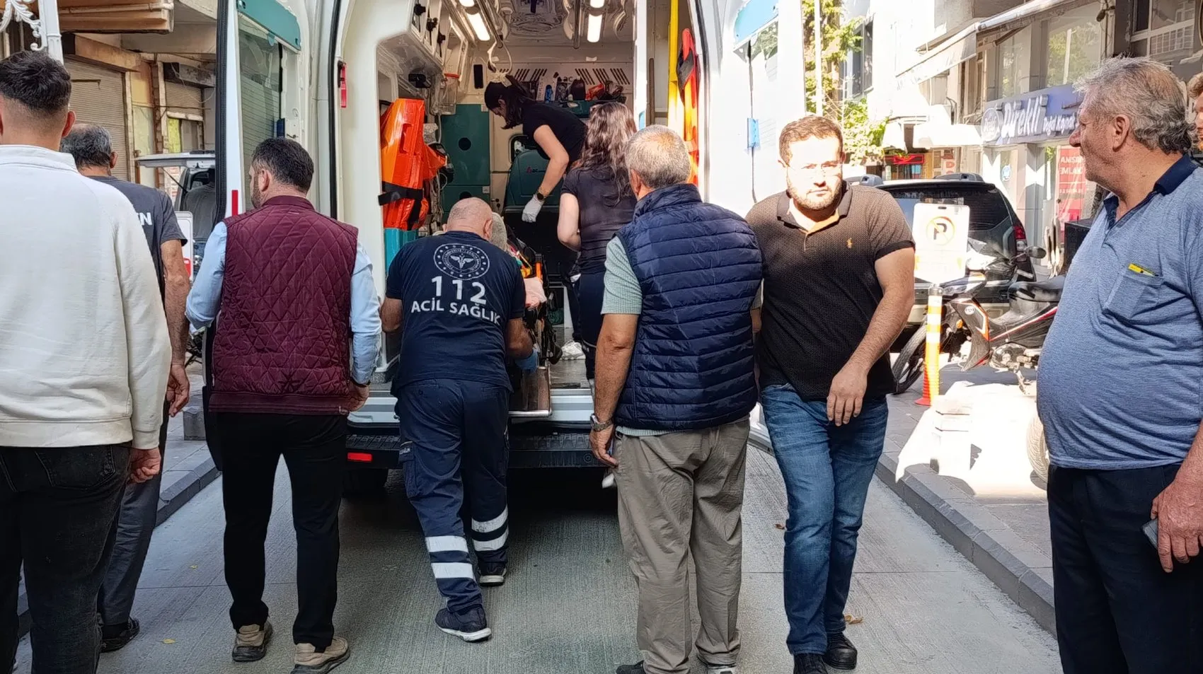 Ehliyetsiz sürüşün bedeli ağır oldu: Motosiklet kazası kamerada