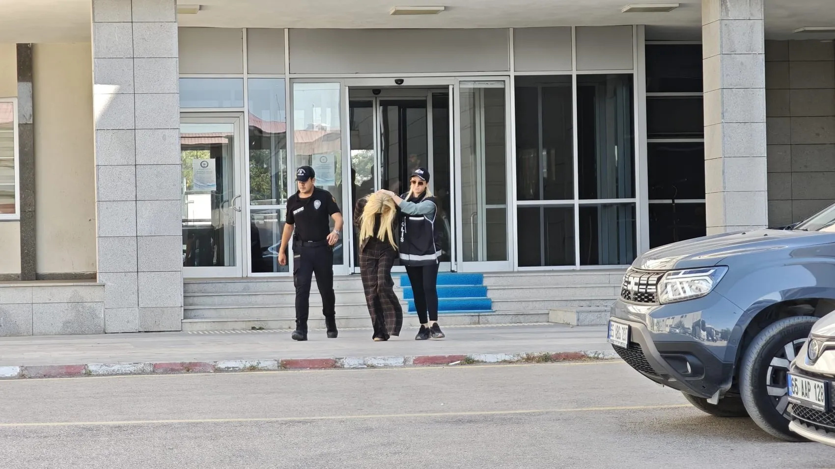 Düğün görüntüleri sonrası başlayan soruşturmada Çağla Öz Tançalan adliyede
