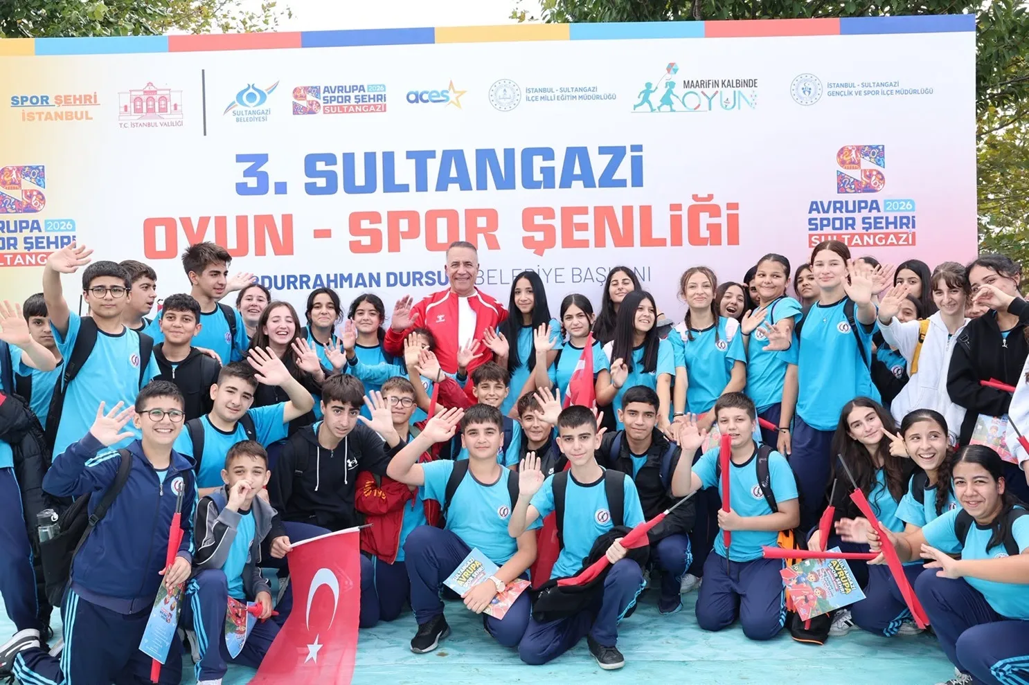 Sultangazi'de dev spor şöleni: Gençler Avrupa'nın zirvesini hedefliyor