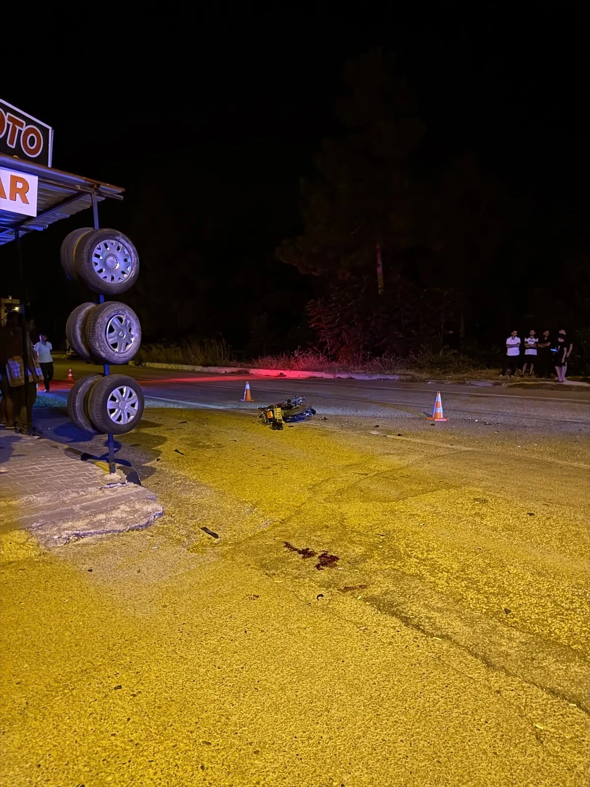Kadirli yolunda acı son: Genç motosiklet sürücüsü hayata tutunamadı