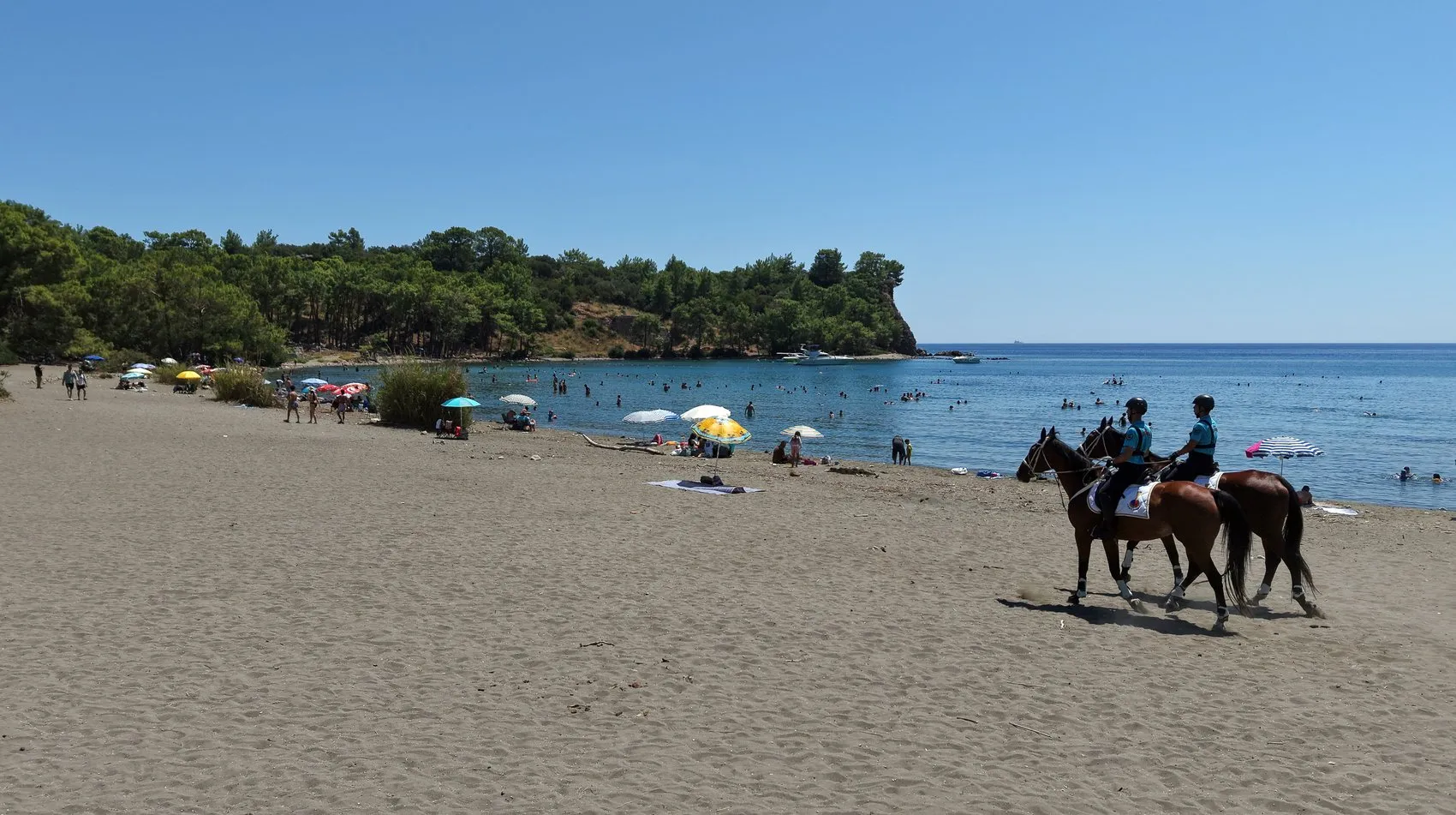 Phaselis'in sessiz koruyucuları: Tarihi miras atlı jandarmaya emanet