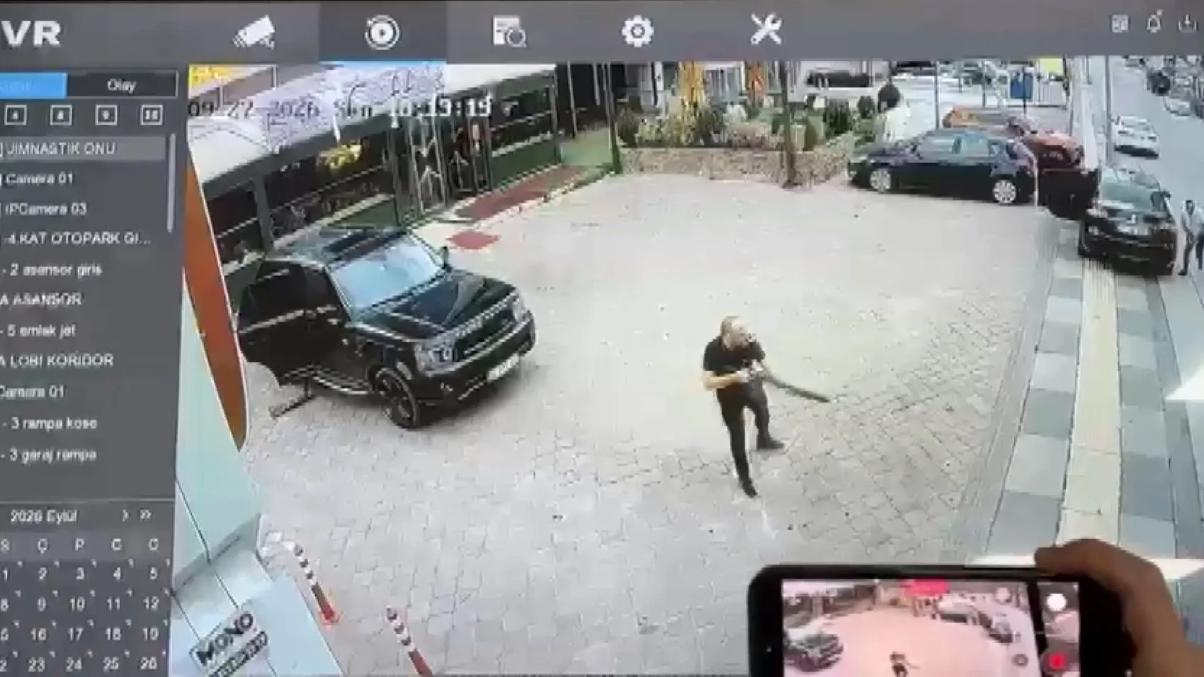 Çankaya'da spor salonu devri kanlı bitti: Güvenlik kamerası dehşet anlarını kaydetti