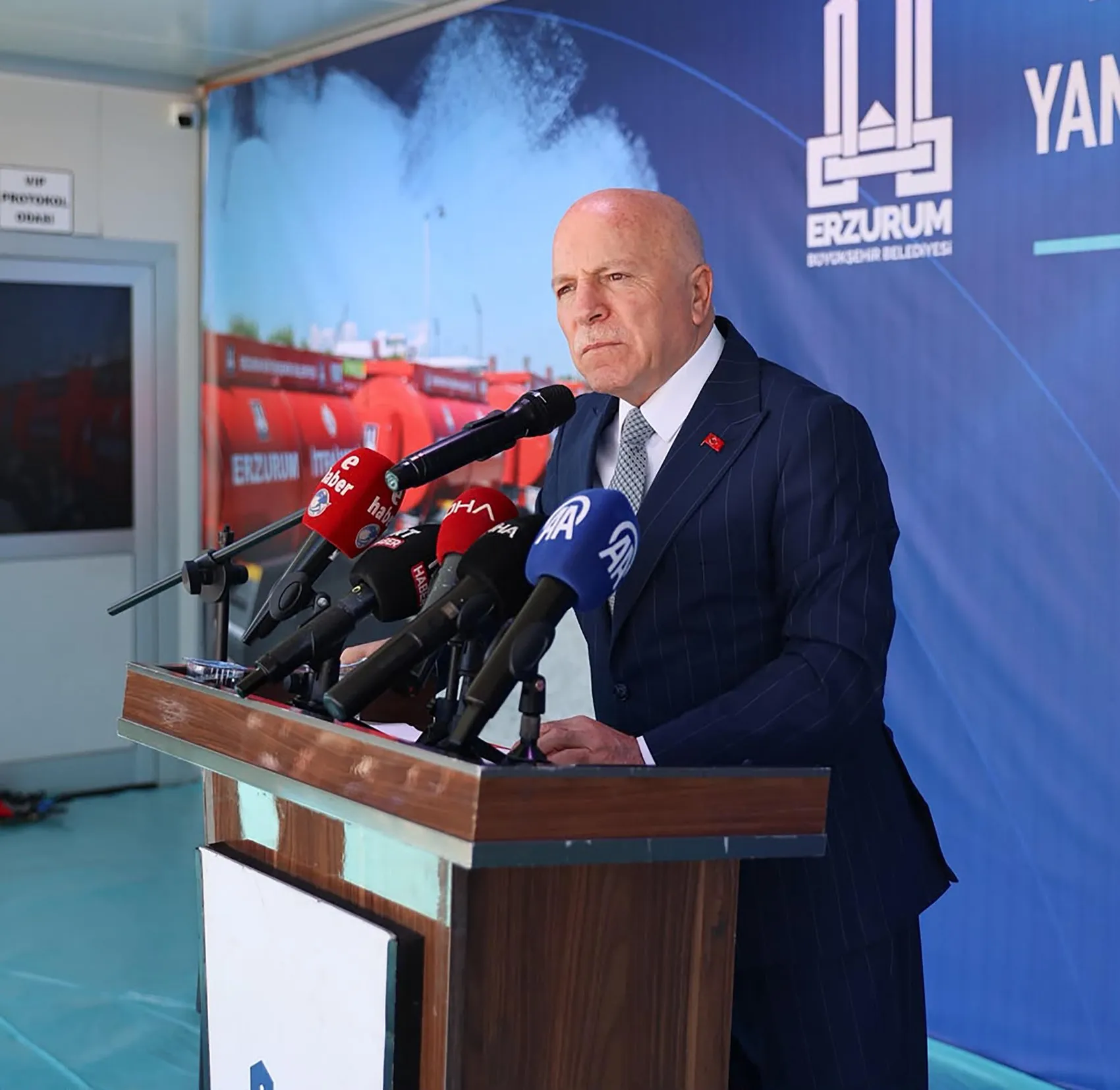 Erzurum'un kırsalında yangın korkusuna karşı 60 milyon liralık dev önlem