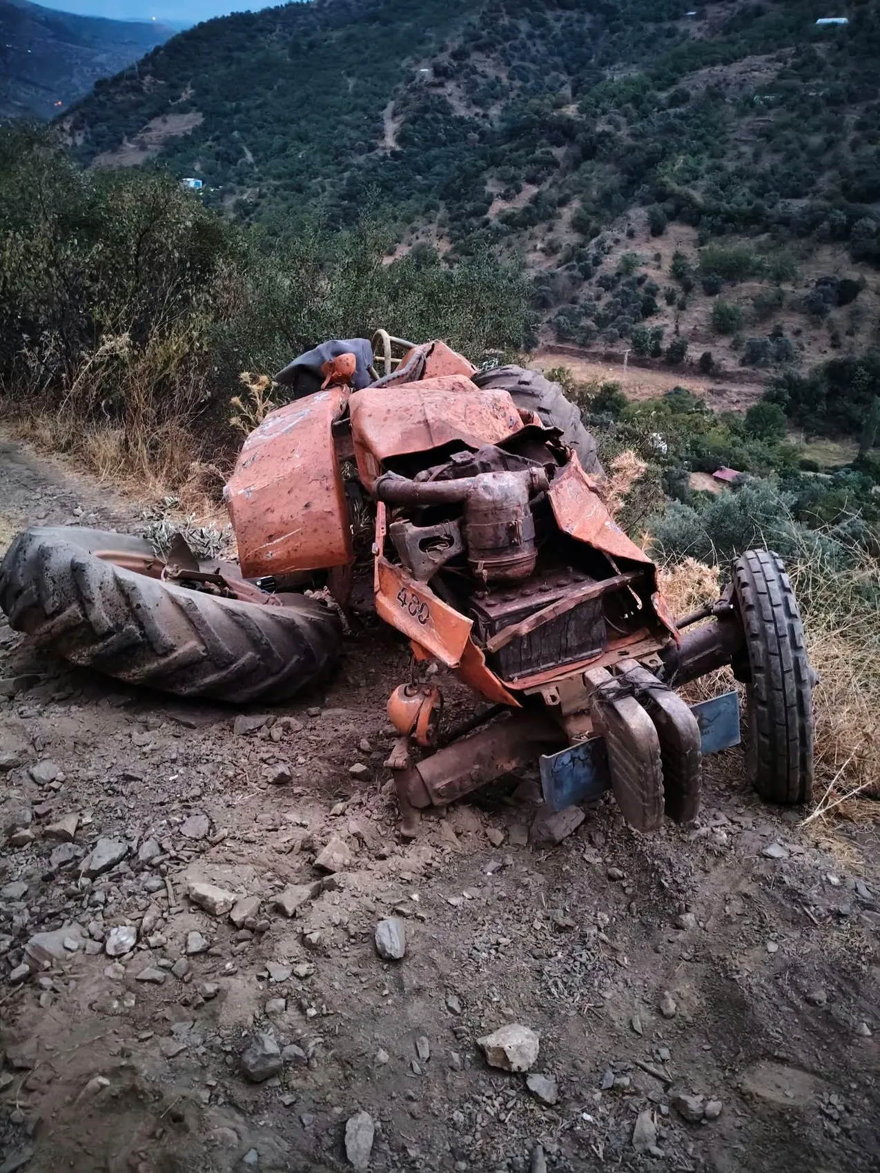 Tire'de incir hasadı yolunda acı veda: Traktör kazası can aldı