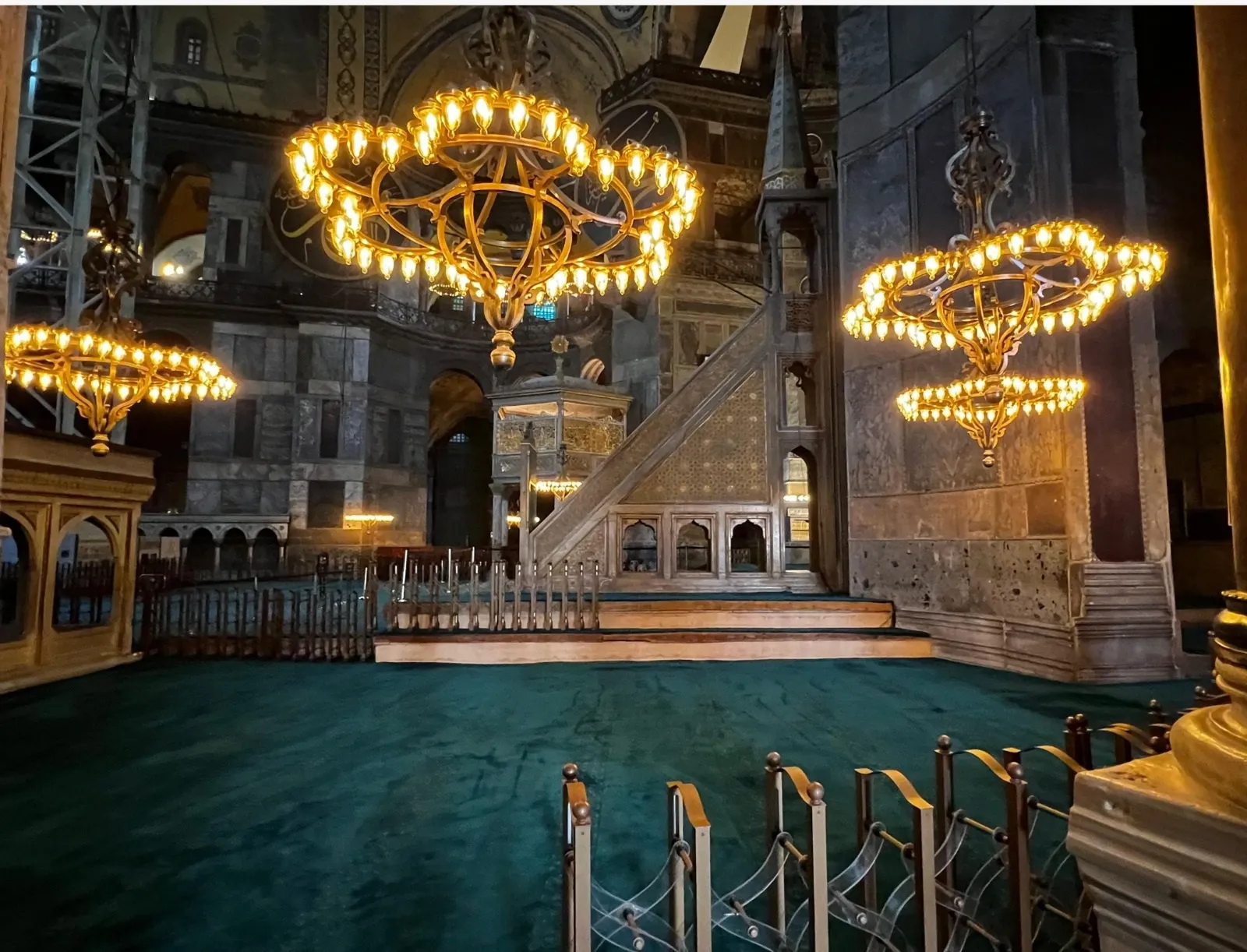 Ayasofya'da dev restorasyonun yeni rotası: Doğu yarım kubbe için kritik hazırlıklar başladı