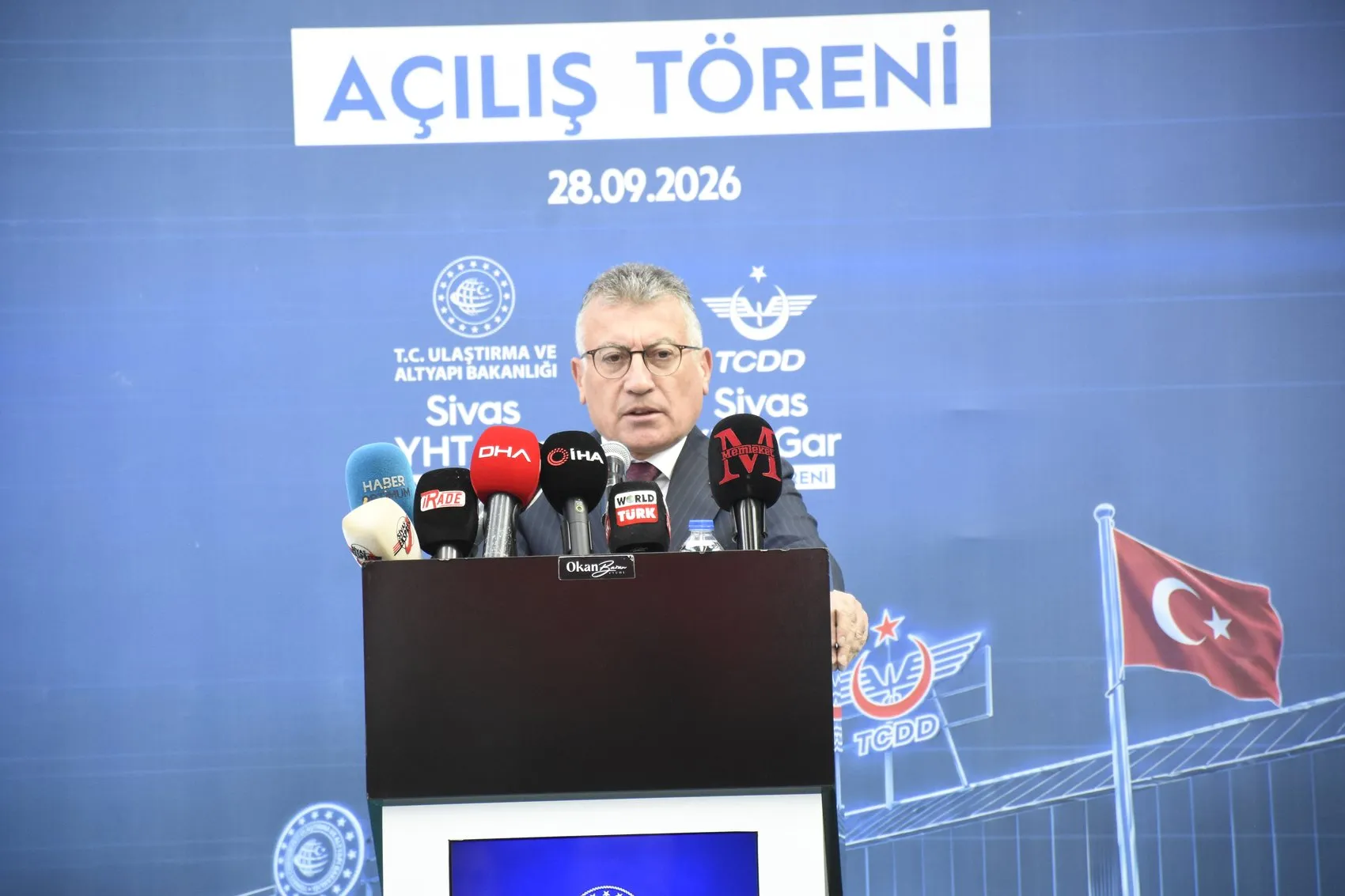 Sivas'ta Tarihi Dokunun Modern Yüzü: Eski Lojistik Ambarı YHT Garı Oldu