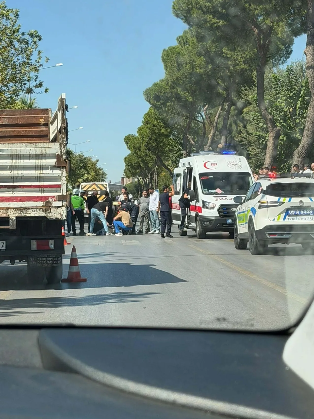 İzmir Bulvarı'nda saniyeler süren trajedi: Otobüs kamerasından dehşet anları
