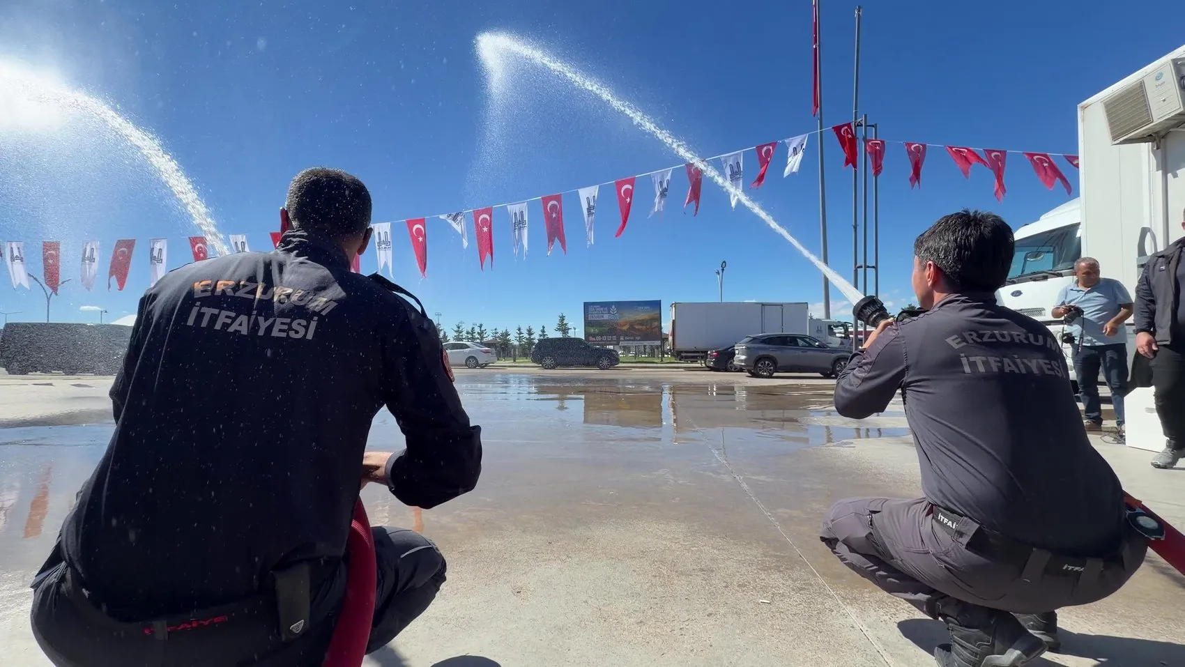 Erzurum'un kırsalında yangın korkusuna karşı 60 milyon liralık dev önlem