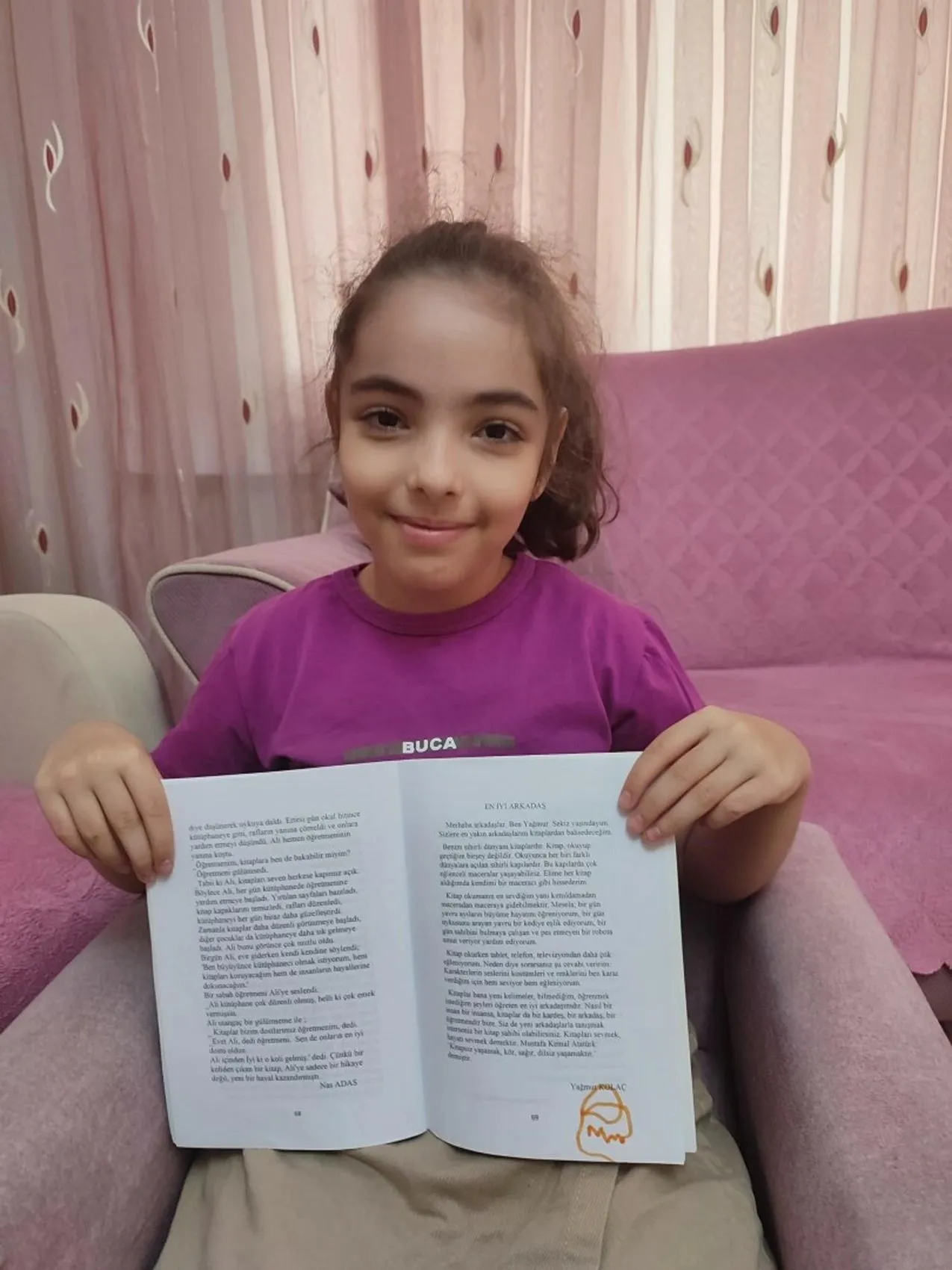 Minik Yağmur'un büyük hayali: Arkadaşlarıyla koşacağı günlerin hayalini kuruyor