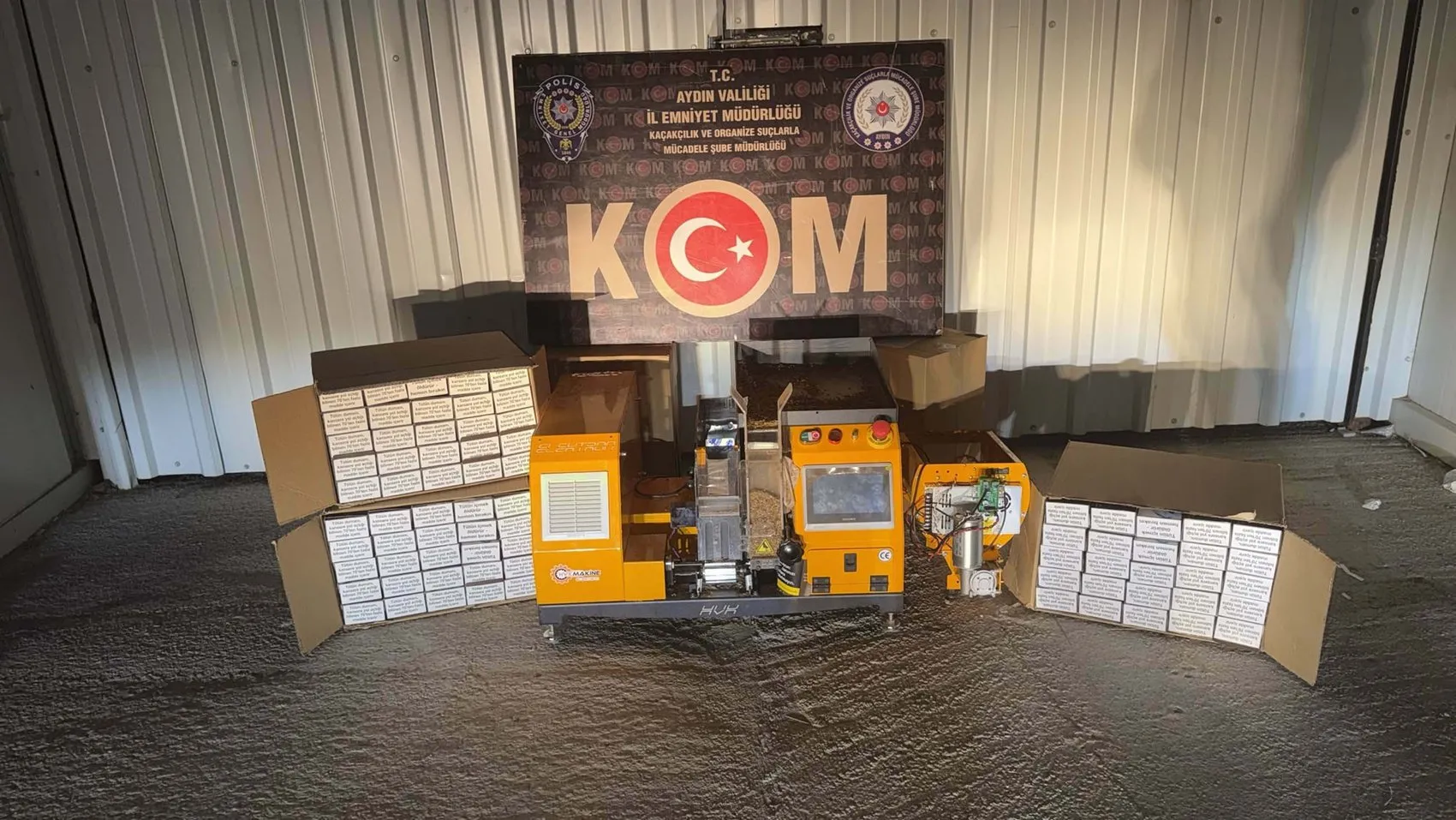 Aydın merkezli kaçakçılık operasyonunda büyük vurgun: 3 kişi cezaevine gönderildi