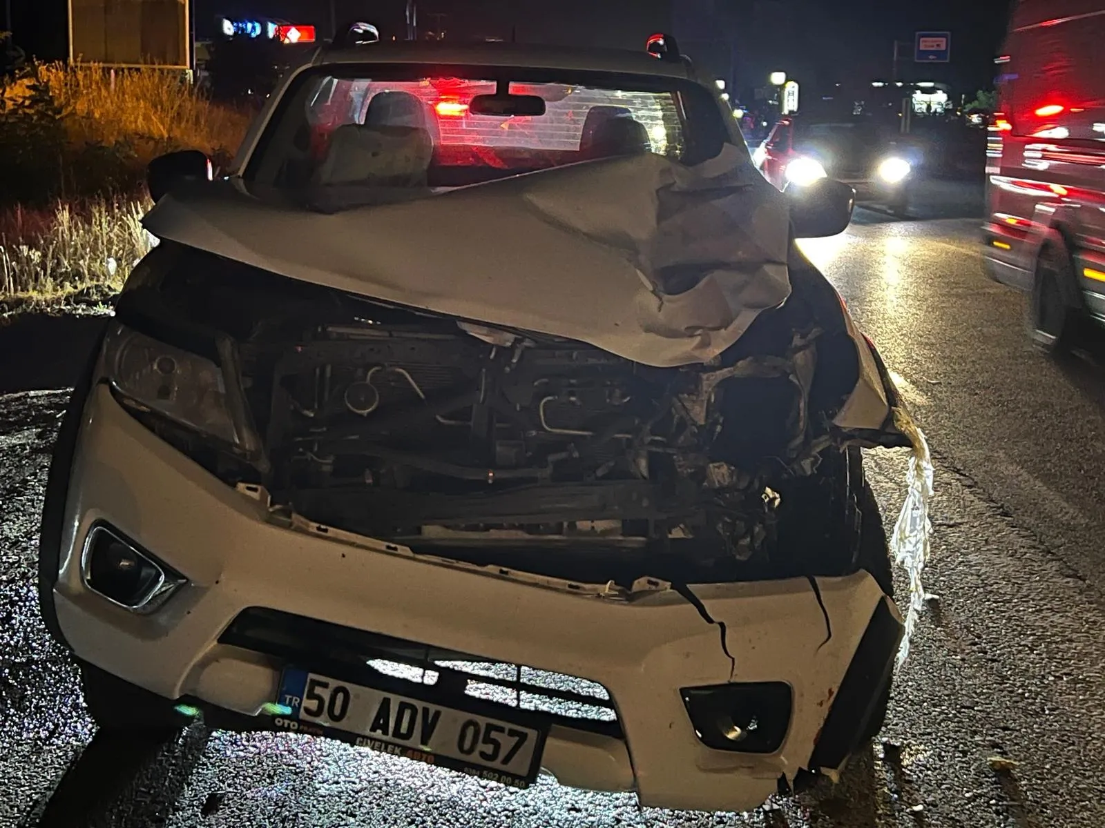 Acıgöl yolunda acı son: Kamyonet çarptı, 54 yaşındaki yaya olay yerinde can verdi