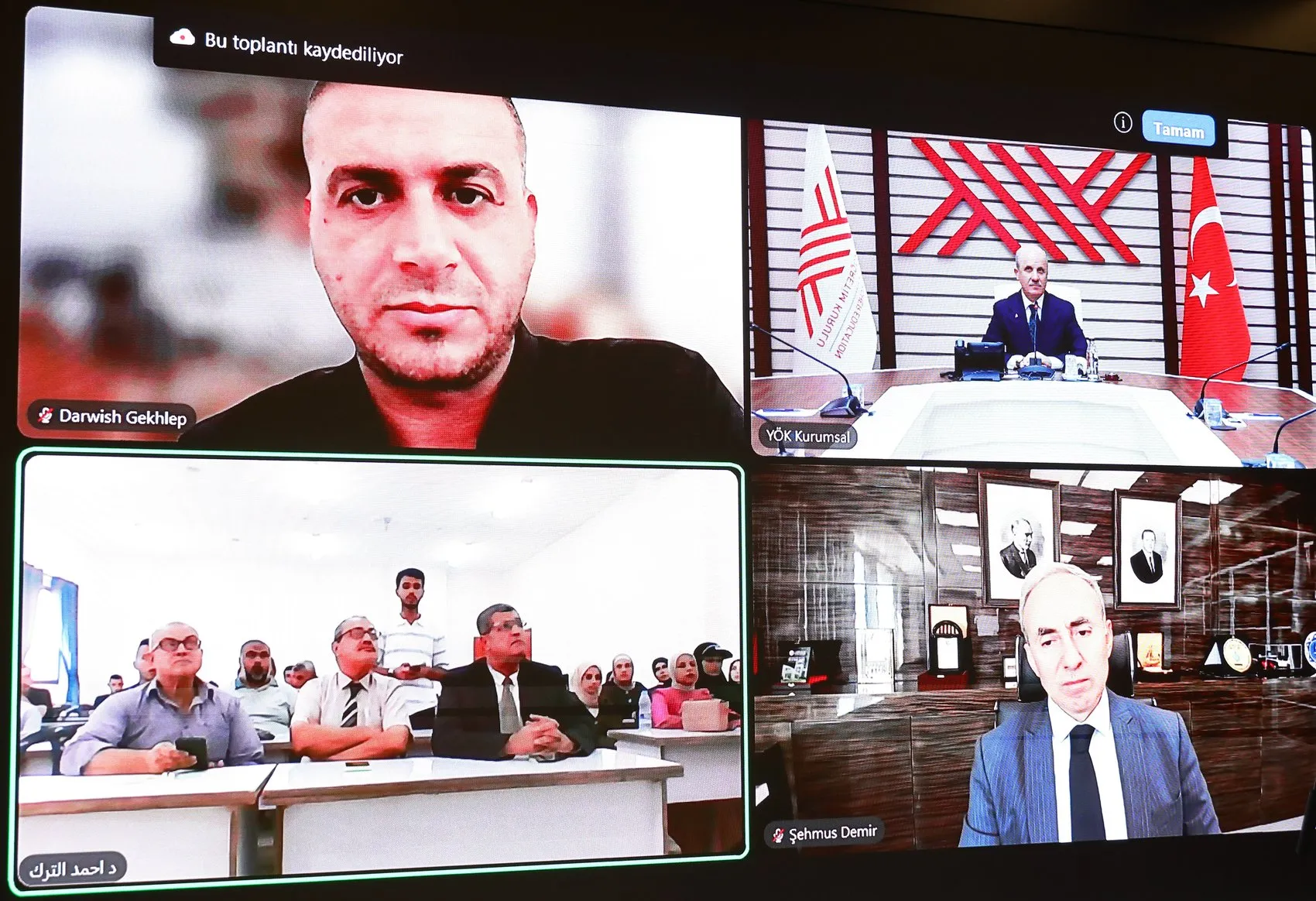 Gazze'de eğitim meşalesi sönmüyor: YÖK Başkanı Özvar'dan tarihi akademik yıl açılışı