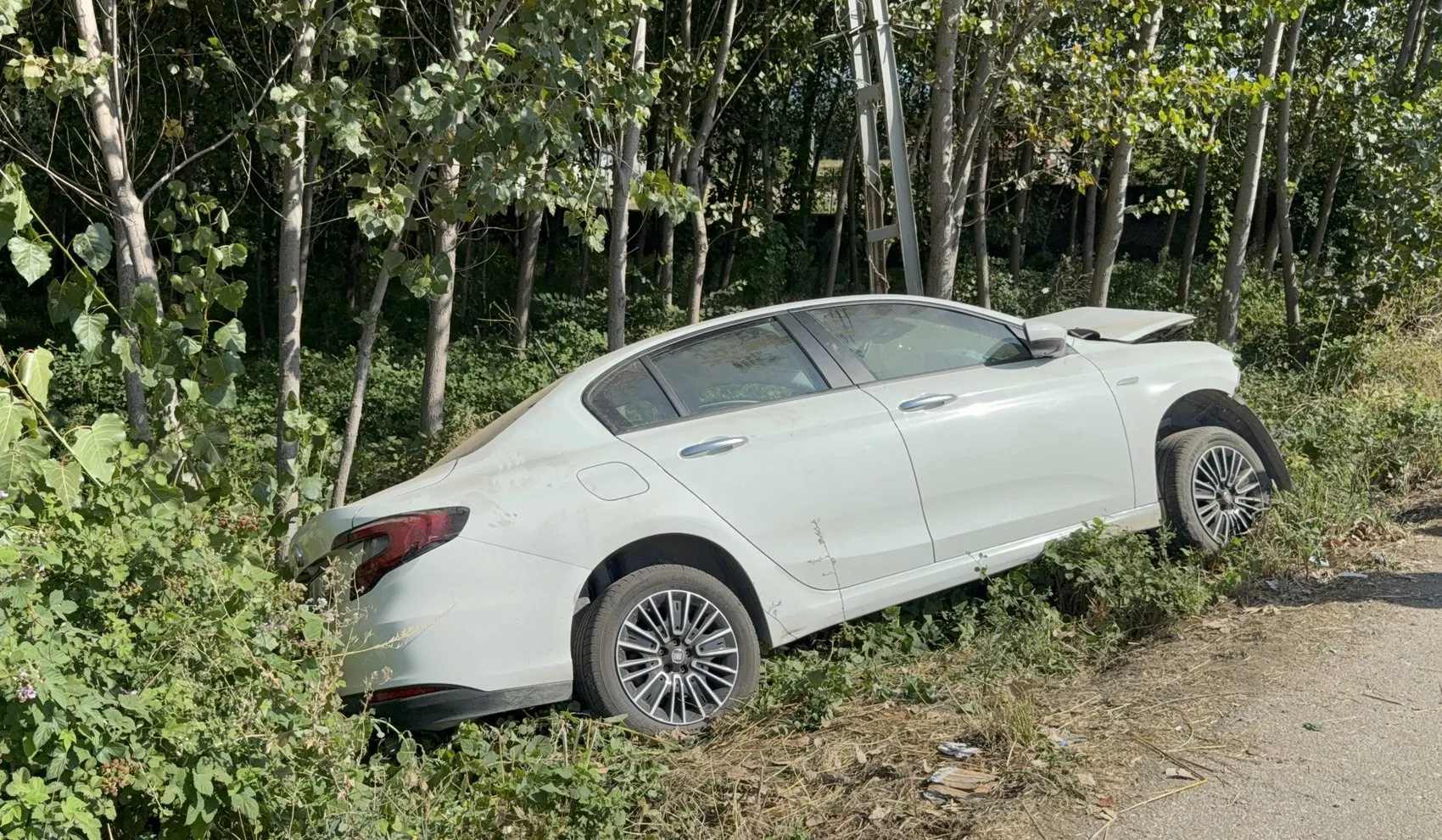 Tokat'ta acı veda: Direksiyon hakimiyetini kaybeden sürücü eşini kaybetti