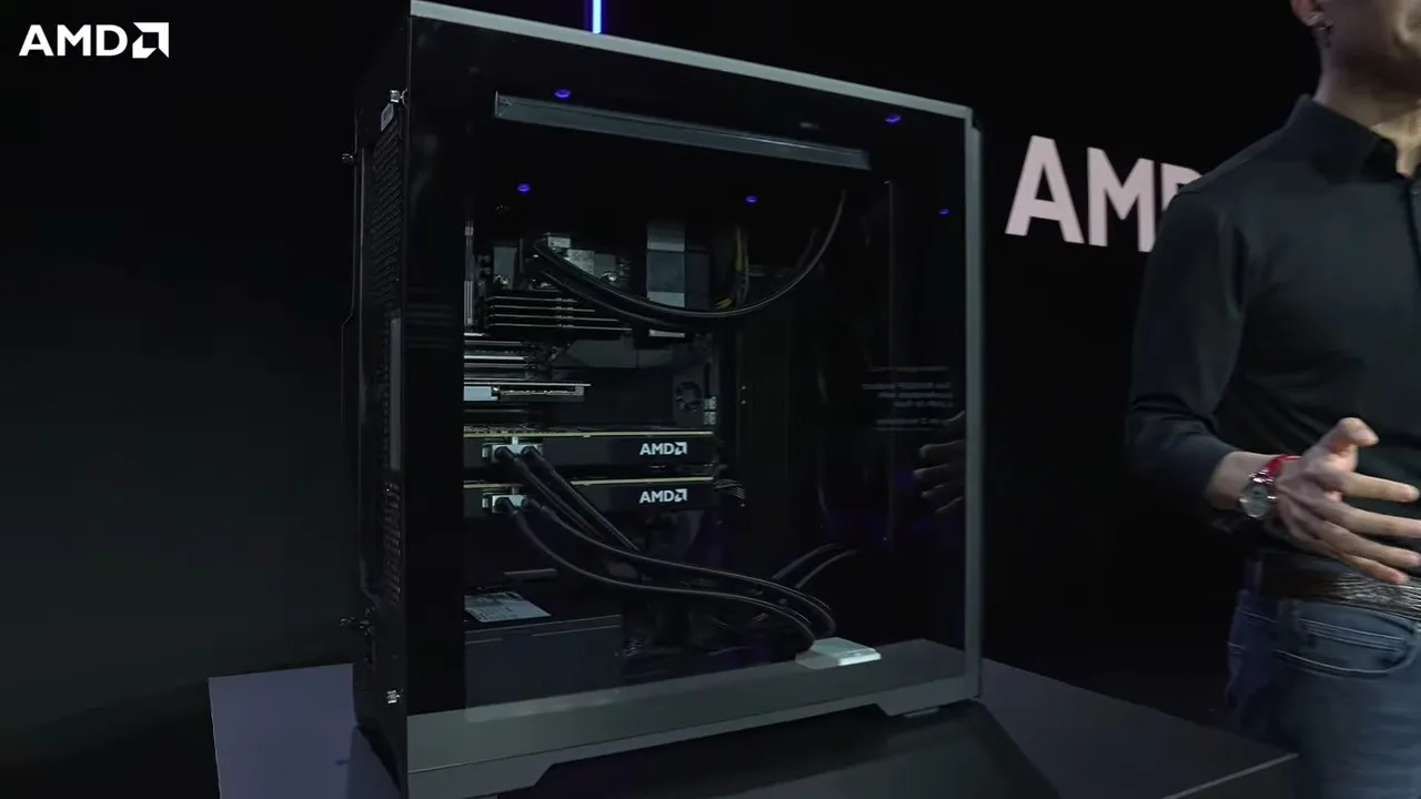 AMD bombayı patlattı: 1 trilyon parametreli AI yerelde çalışacak