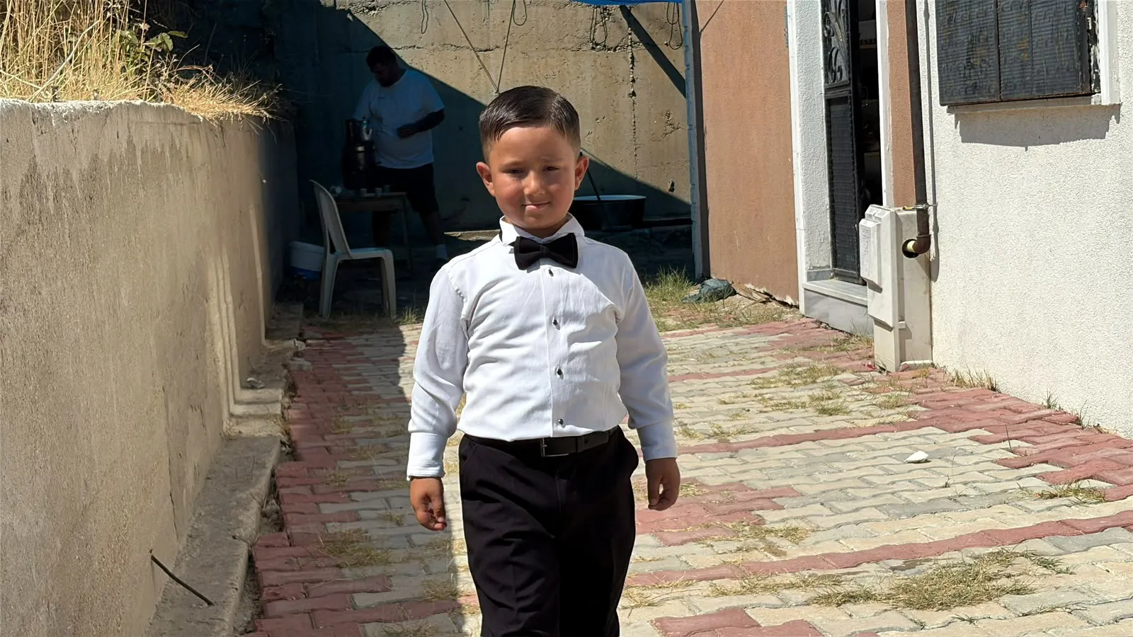 Minik Hamza'nın çifte bayramı: Hem sünnet oldu hem lösemiyi yendi