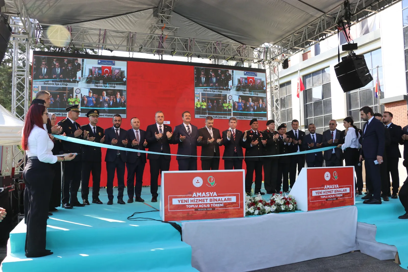 Amasya'da 320 Milyonluk Güvenlik Hamlesi: Yeni Hizmet Binaları Kapılarını Açtı